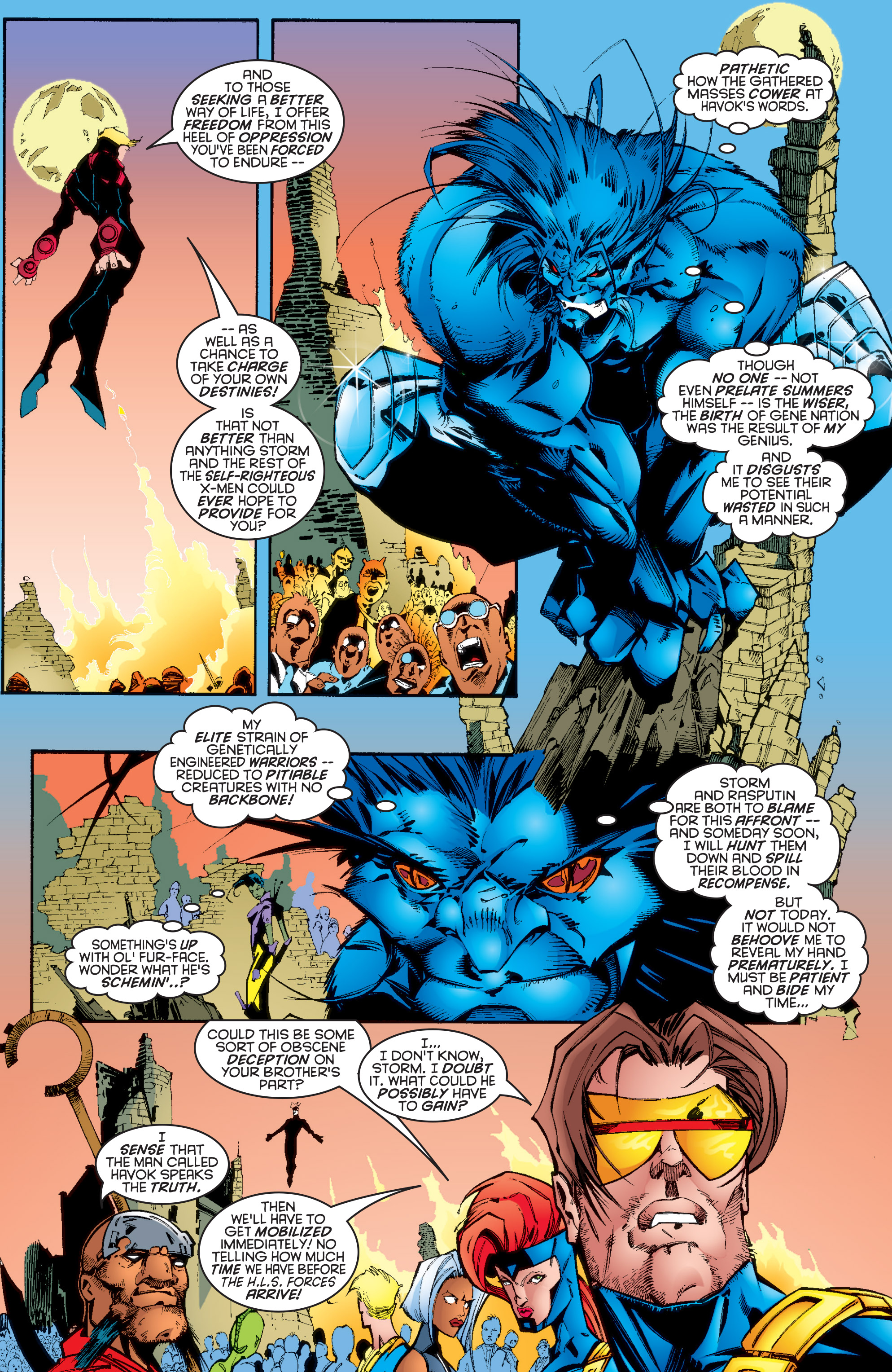 Read online X-Men: Onslaught Aftermath comic -  Issue # TPB (Part 5) - 17
