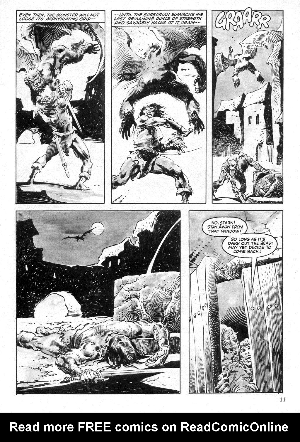 Read online The Savage Sword Of Conan comic -  Issue #96 - 11