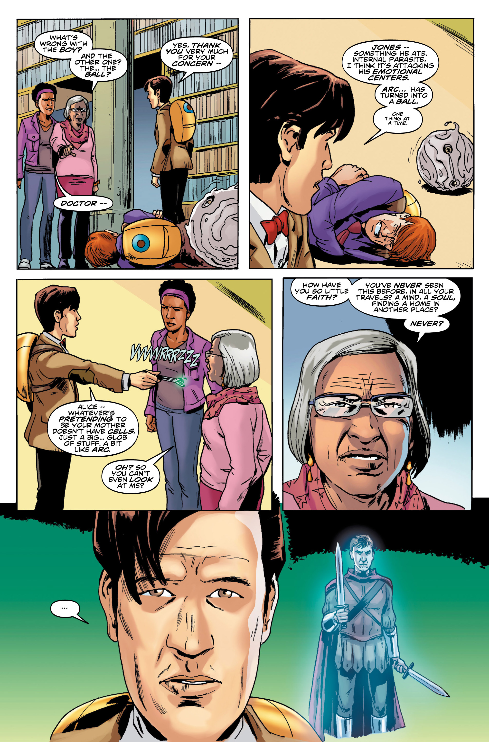 Read online Doctor Who: The Eleventh Doctor comic -  Issue #8 - 9