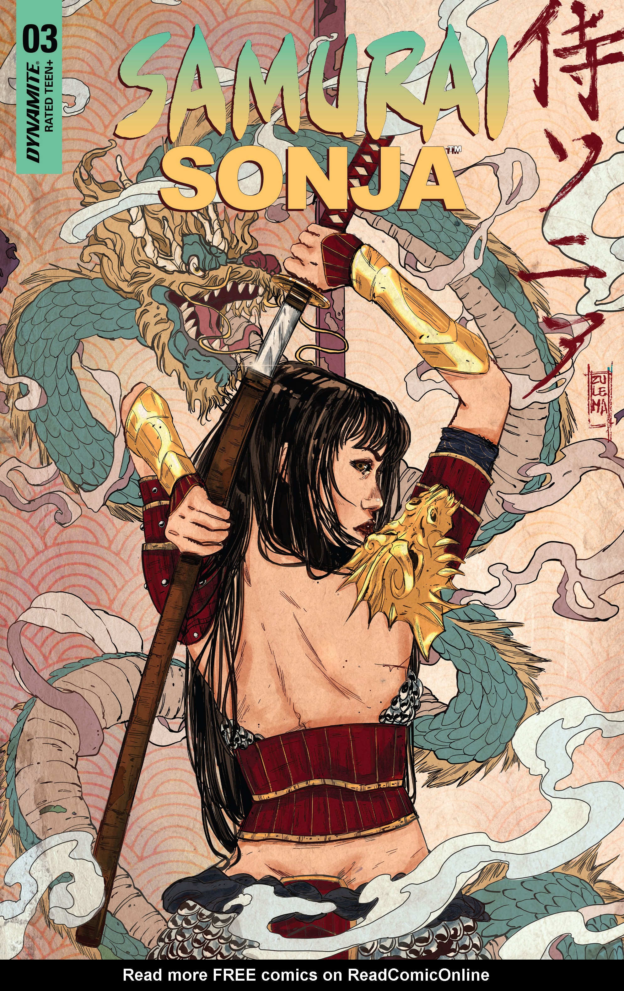 Read online Samurai Sonja comic -  Issue #3 - 4