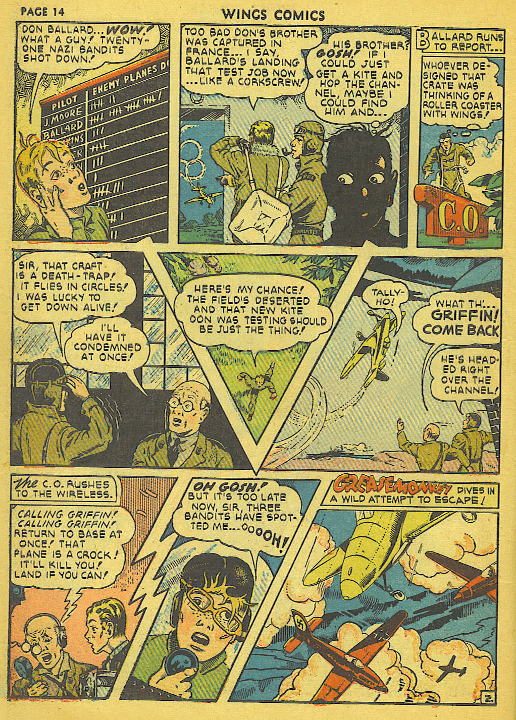 Read online Wings Comics comic -  Issue #18 - 15