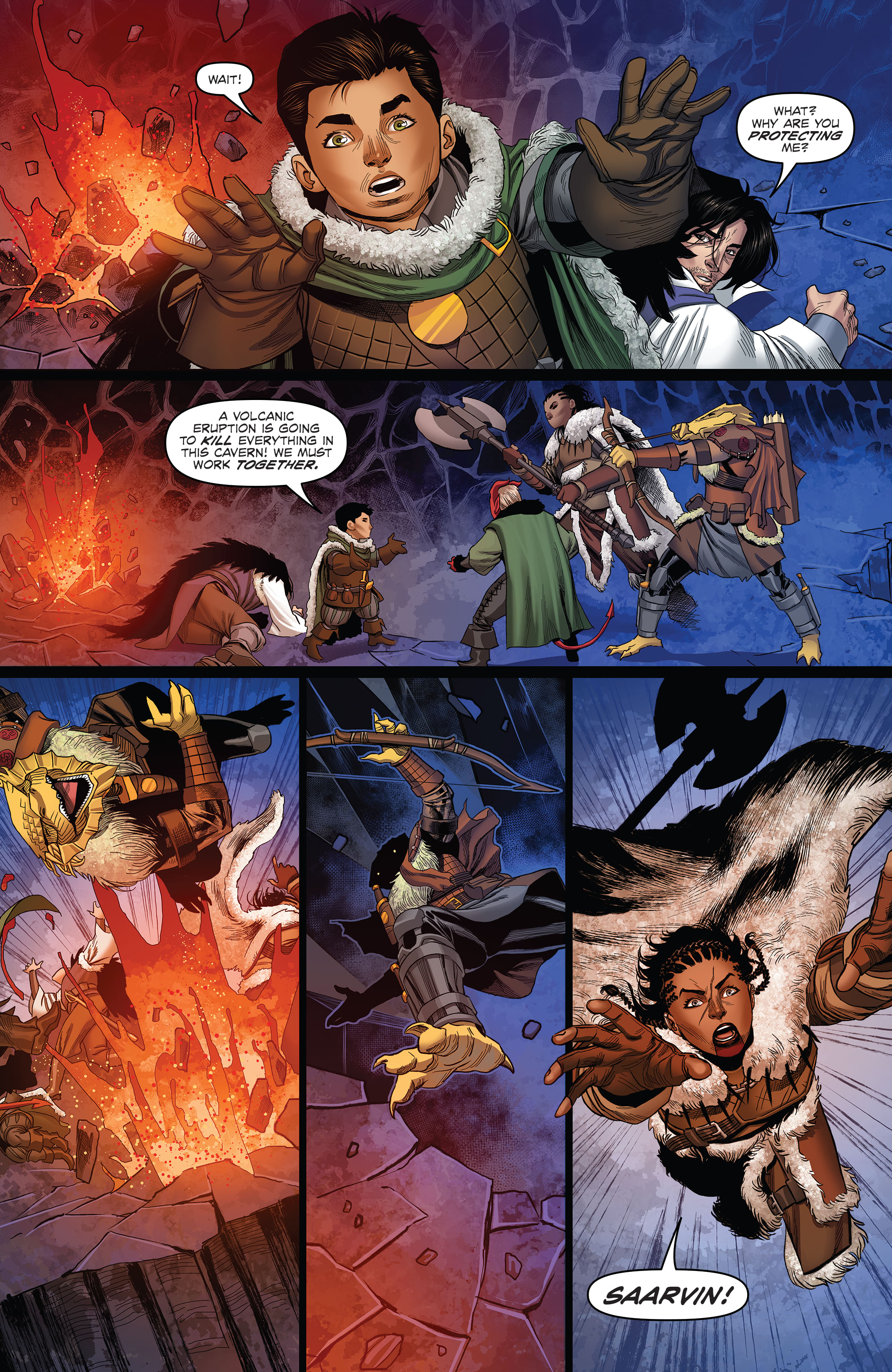Read online Dungeons & Dragons: At the Spine of the World comic -  Issue #4 - 15