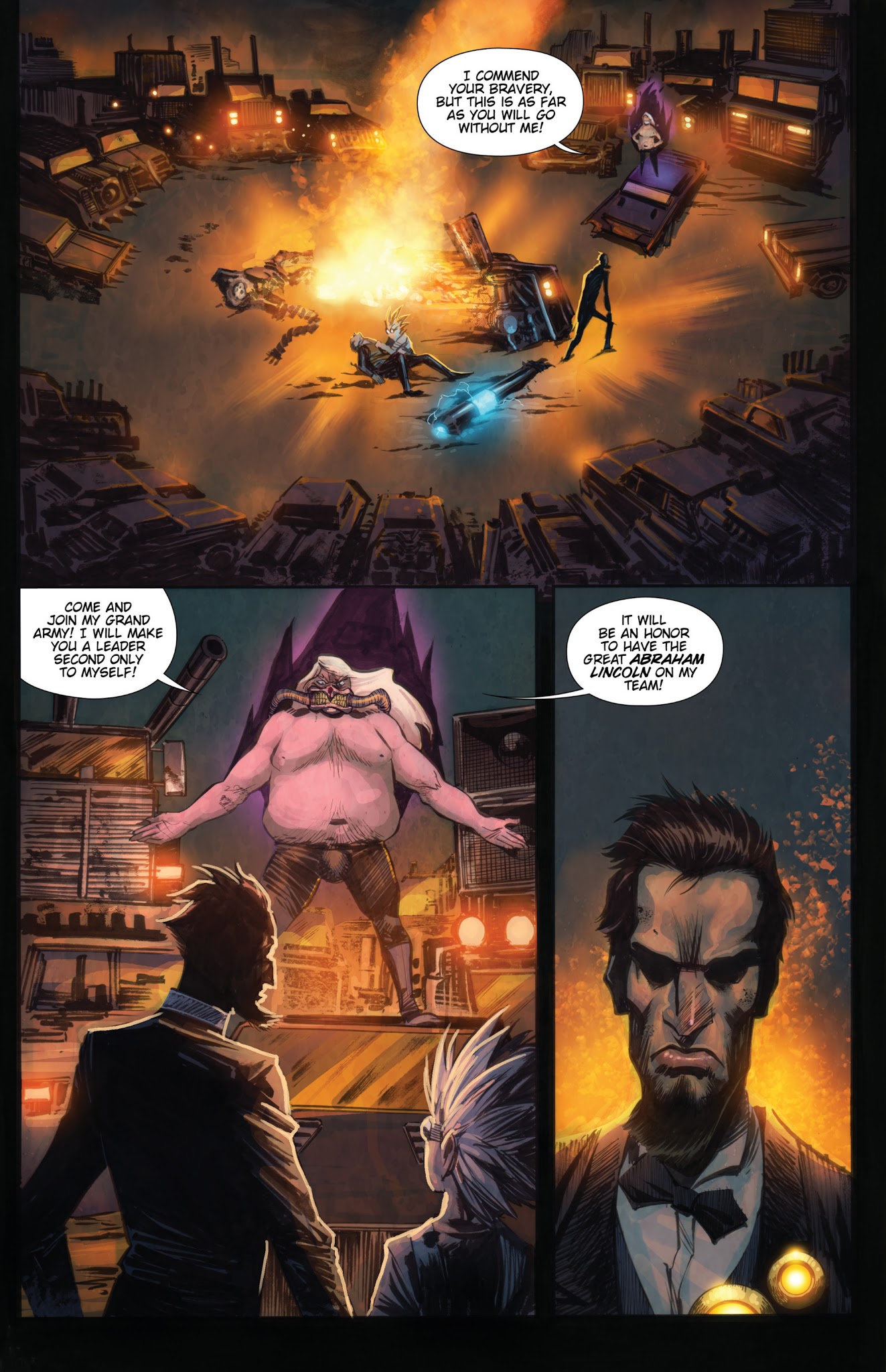 Read online Trump vs. Time Lincoln comic -  Issue # Full - 22