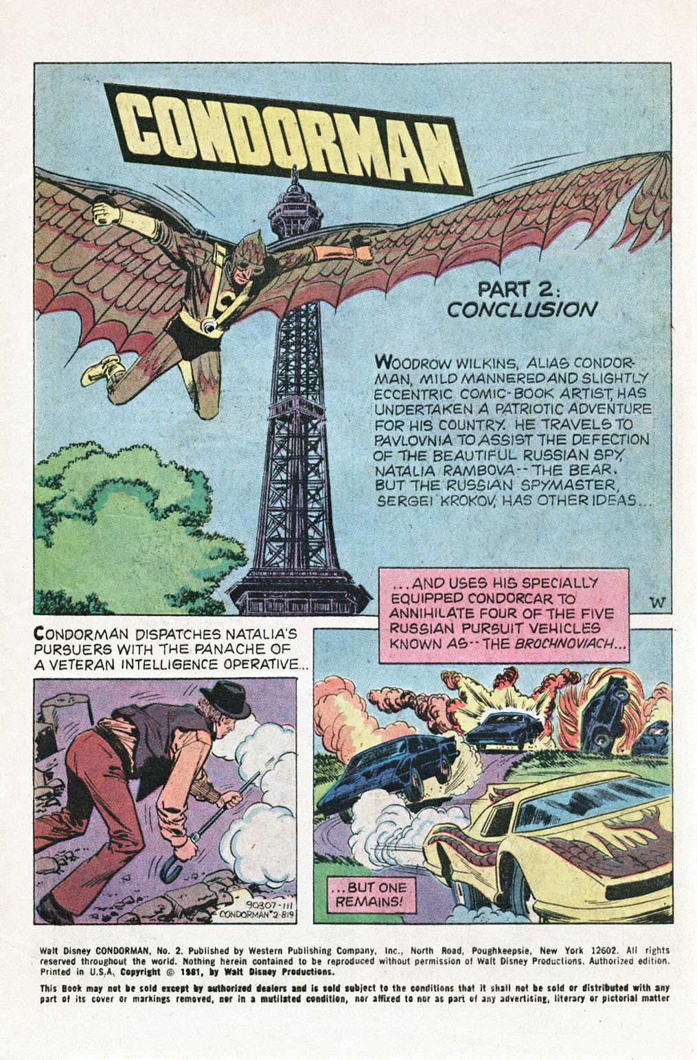 Read online Condorman comic -  Issue #2 - 3