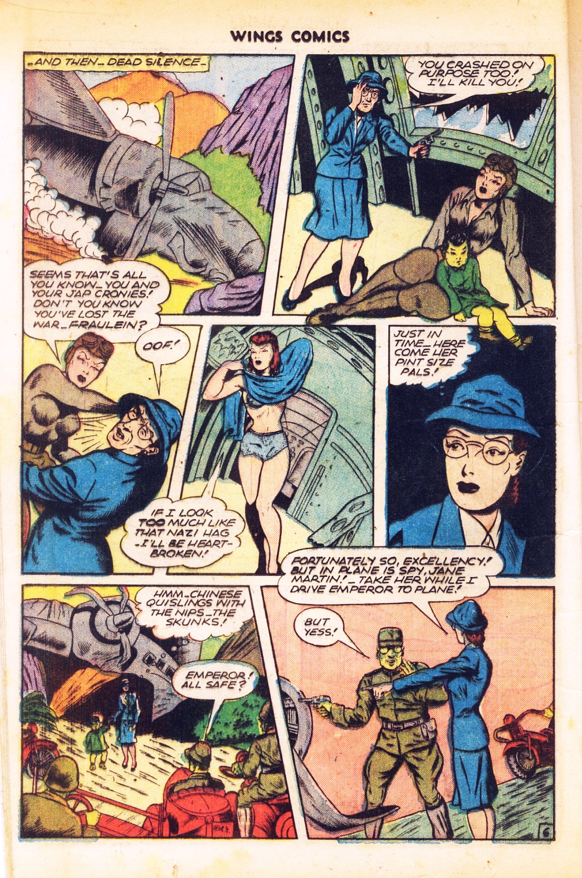 Read online Wings Comics comic -  Issue #66 - 18