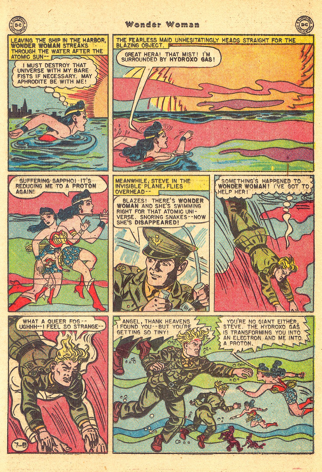 Read online Wonder Woman (1942) comic -  Issue #21 - 25