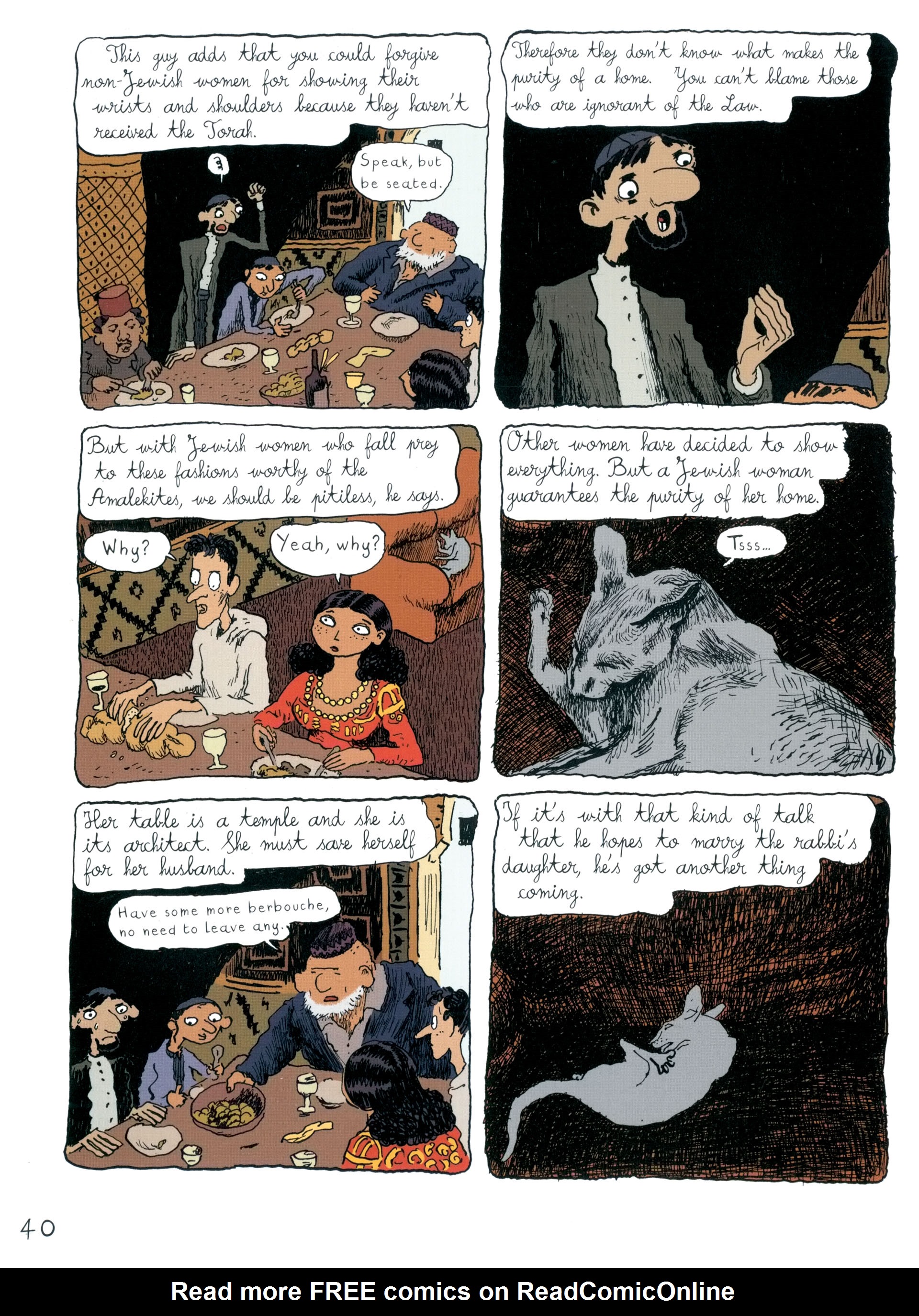 Read online The Rabbi's Cat comic -  Issue # TPB 1 (Part 1) - 48