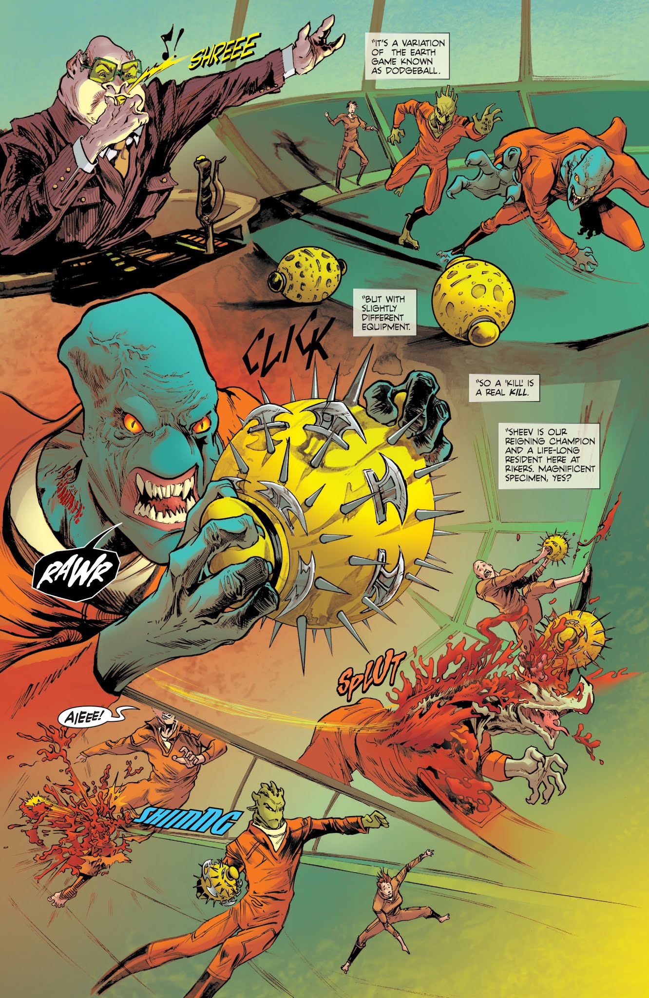 Read online Strange Sports Stories comic -  Issue #1 - 13
