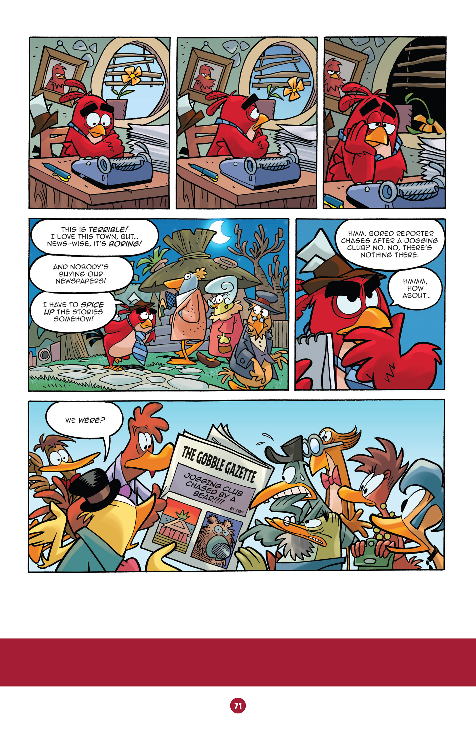 Read online Angry Birds: Big Movie Eggstravaganza comic -  Issue # Full - 74