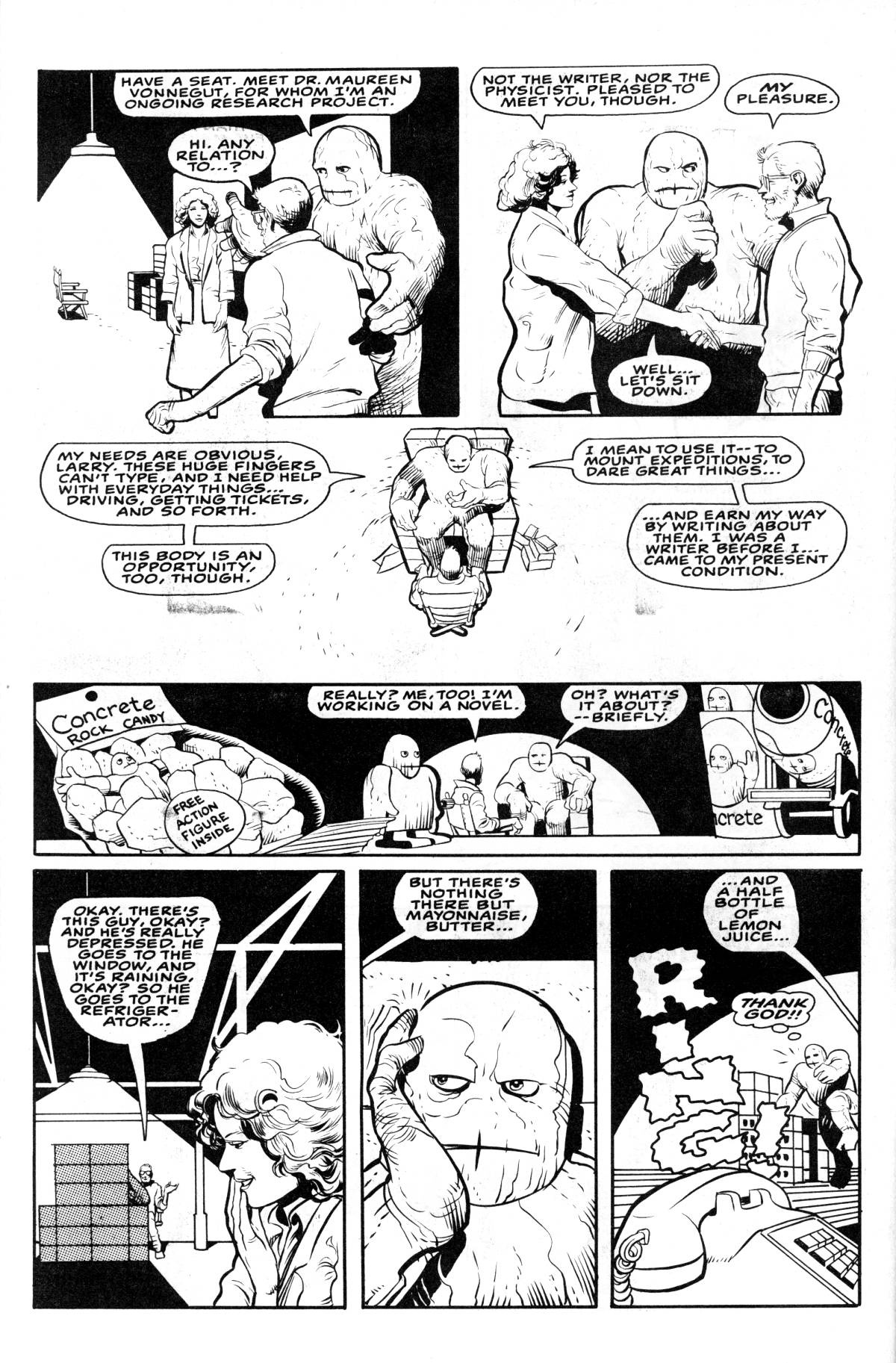 Read online Concrete comic -  Issue #1 - 8