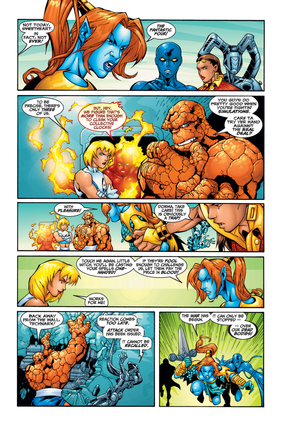 Read online Fantastic Four (1998) comic -  Issue #28 - 12