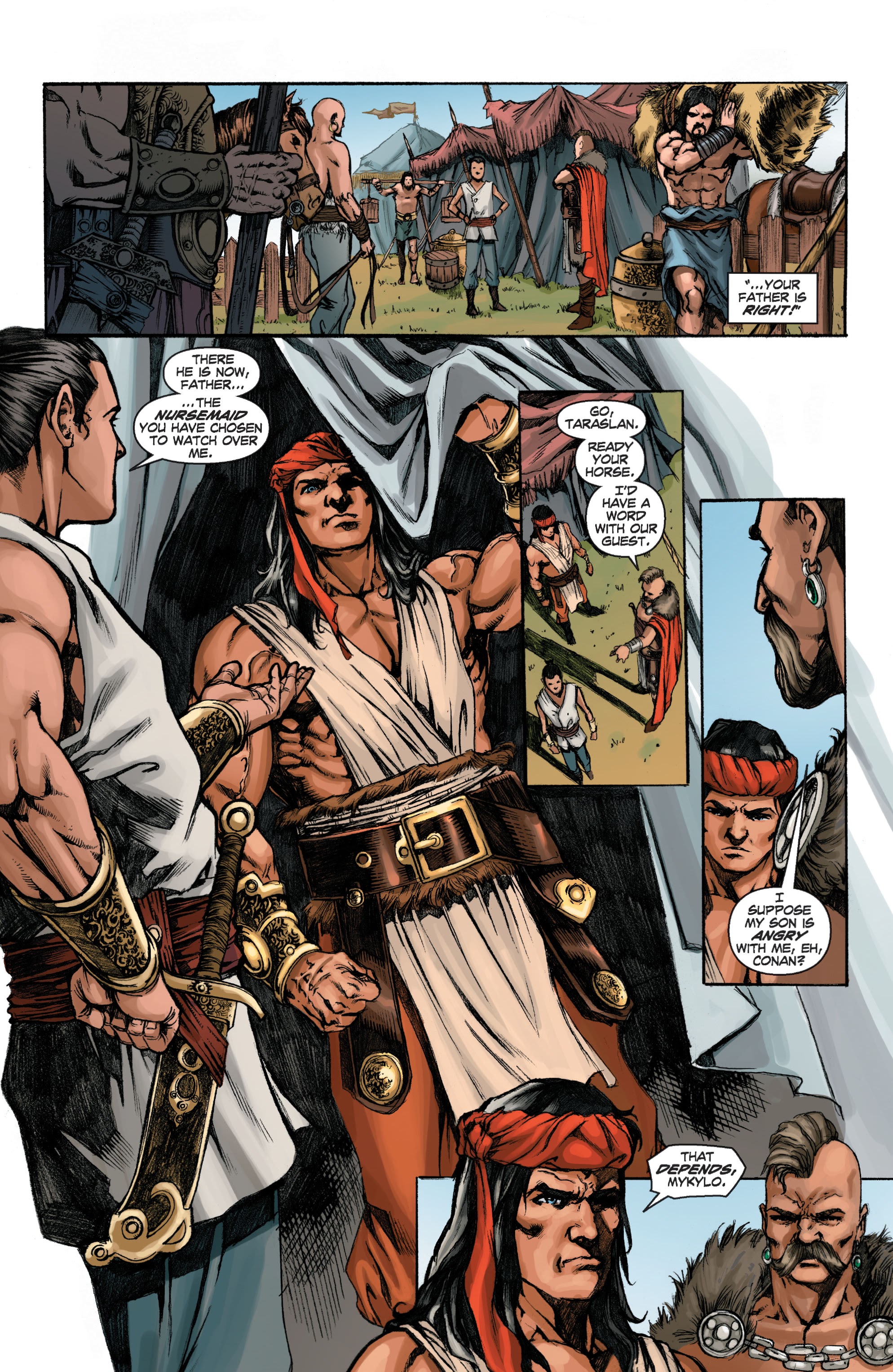 Read online Conan Chronicles Epic Collection comic -  Issue # TPB Blood In His Wake (Part 2) - 63
