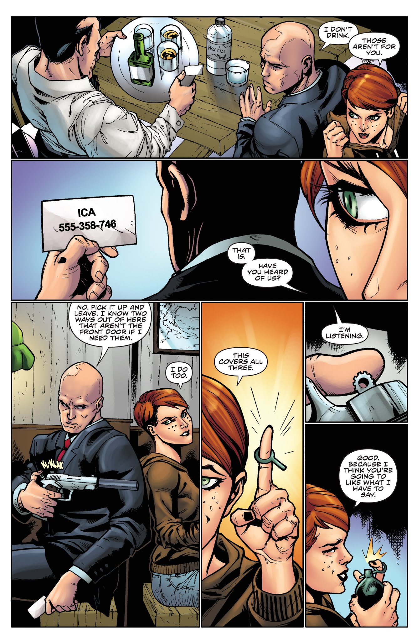 Read online Agent 47: Birth of the Hitman comic -  Issue #6 - 21