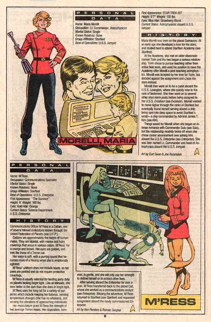 Read online Who's Who in Star Trek comic -  Issue #2 - 8