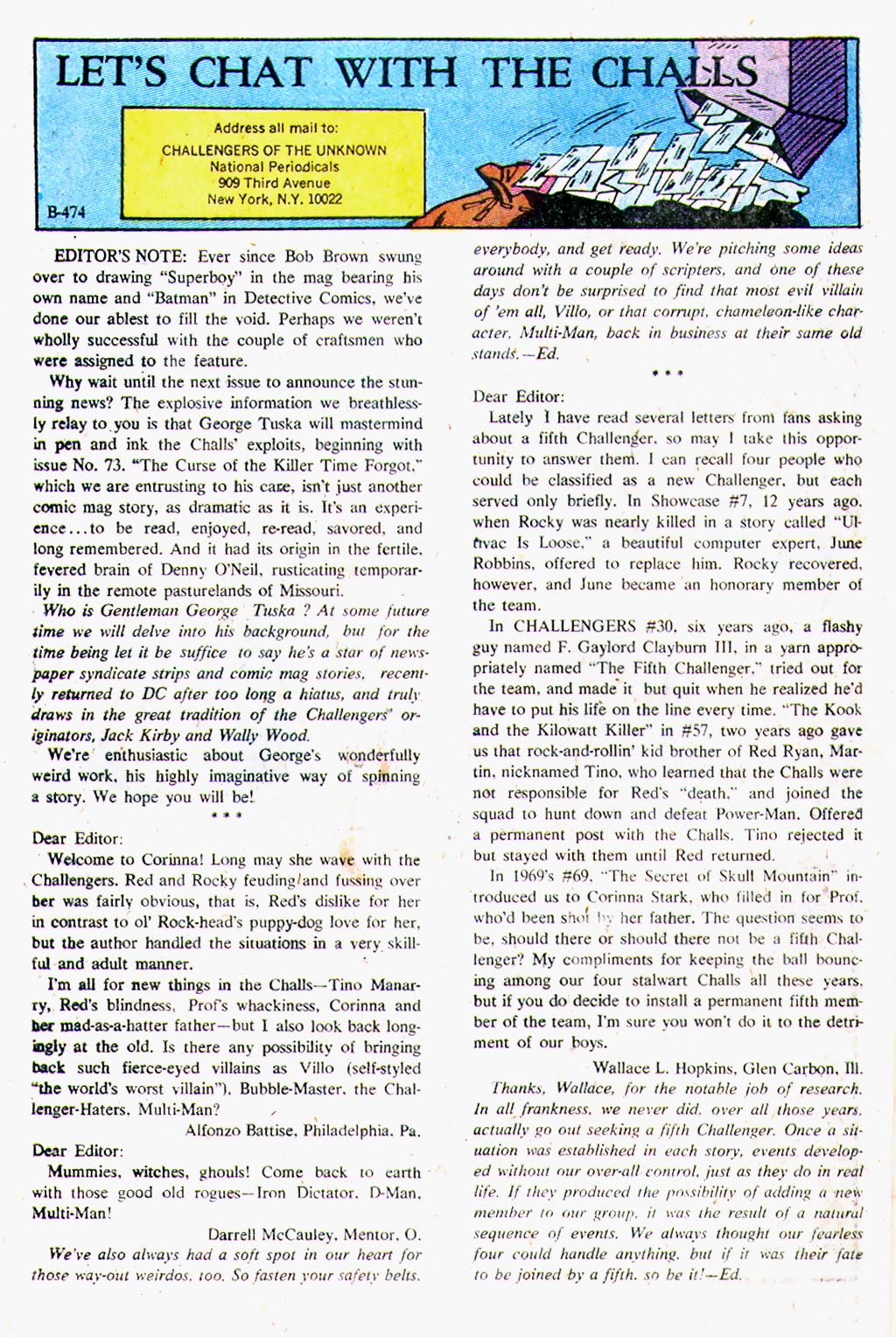 Read online Challengers of the Unknown (1958) comic -  Issue #72 - 9