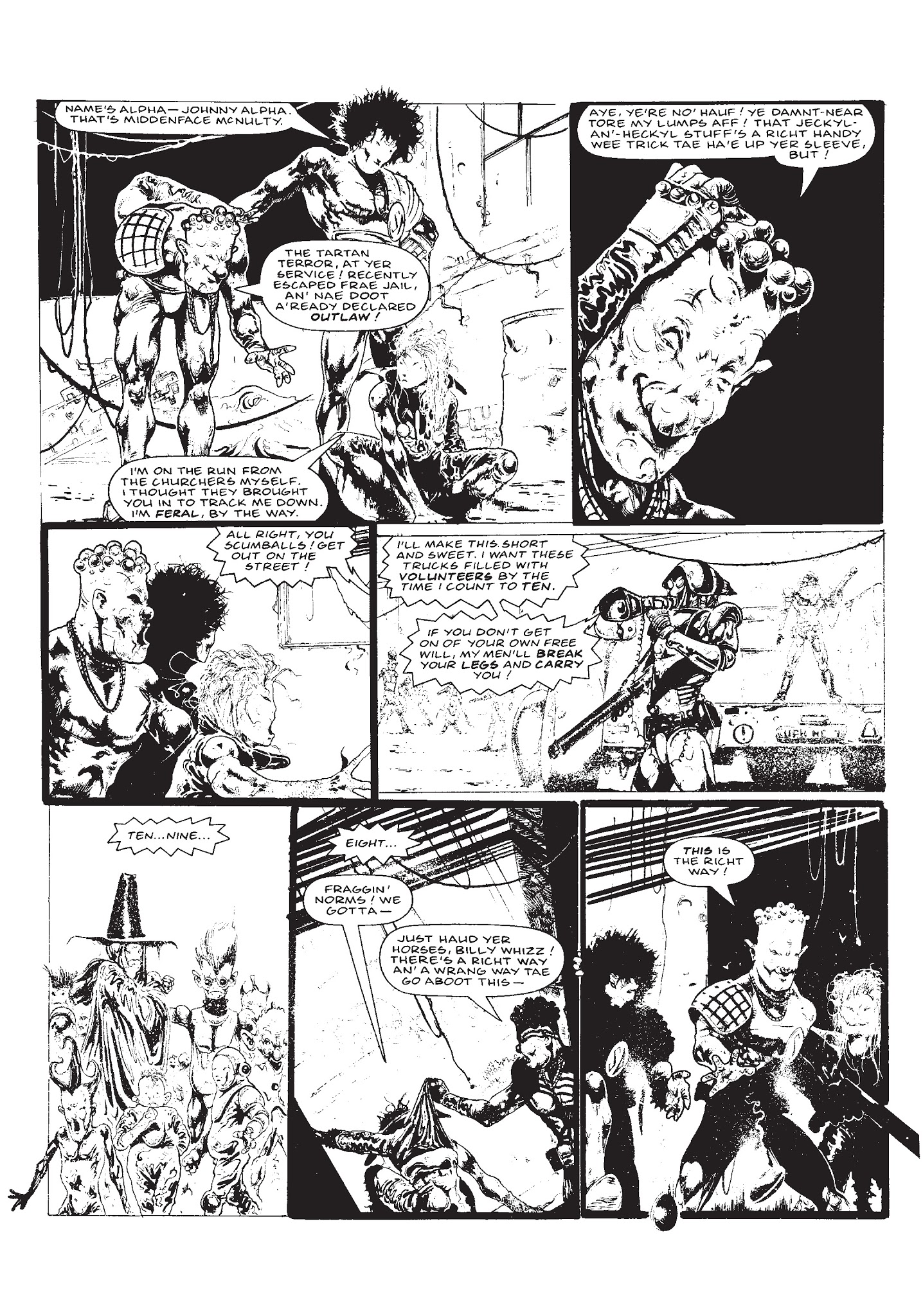 Read online Strontium Dog: Search/Destroy Agency Files comic -  Issue # TPB 5 - 84