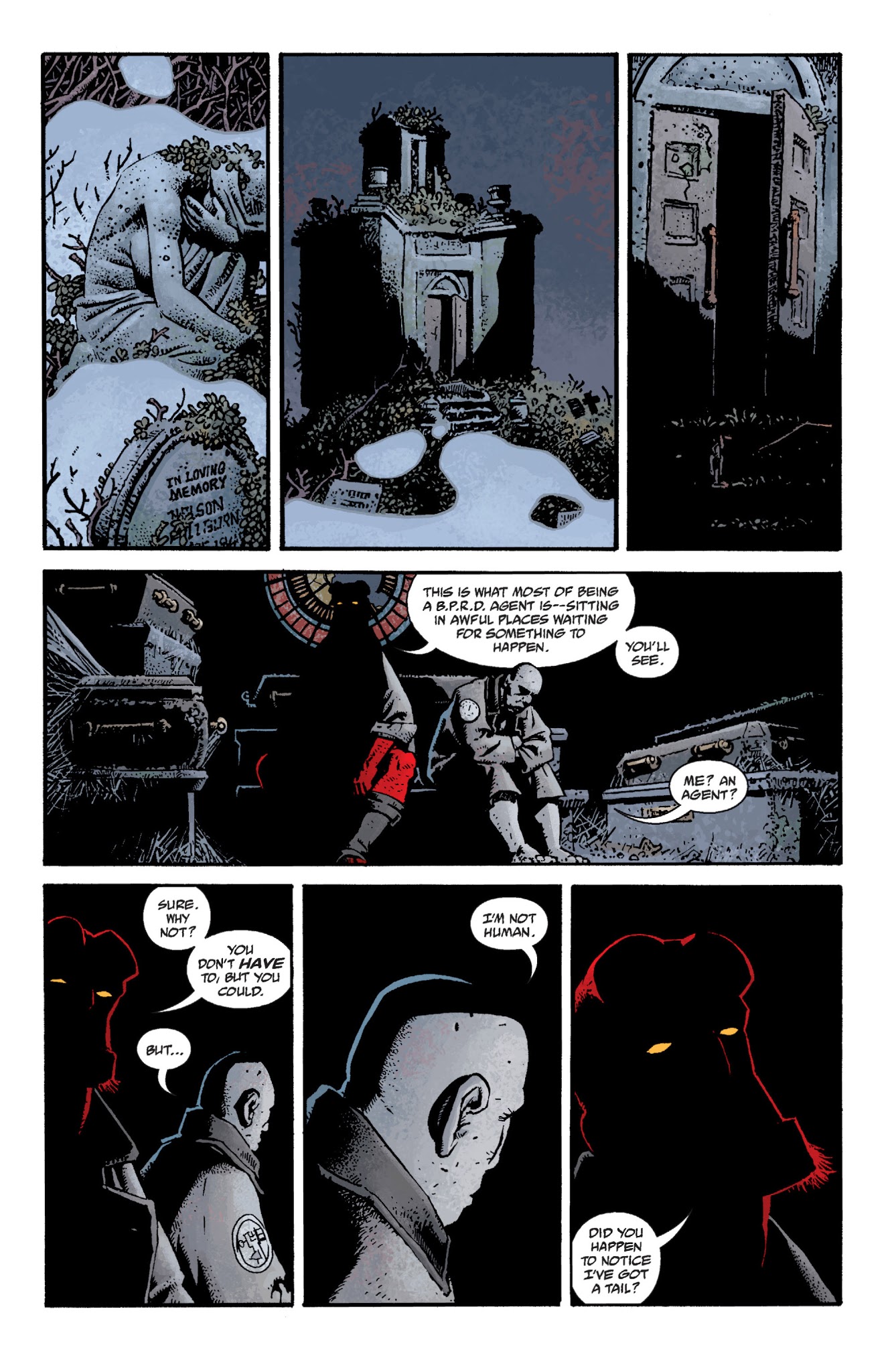 Read online B.P.R.D.: Being Human comic -  Issue # TPB - 94