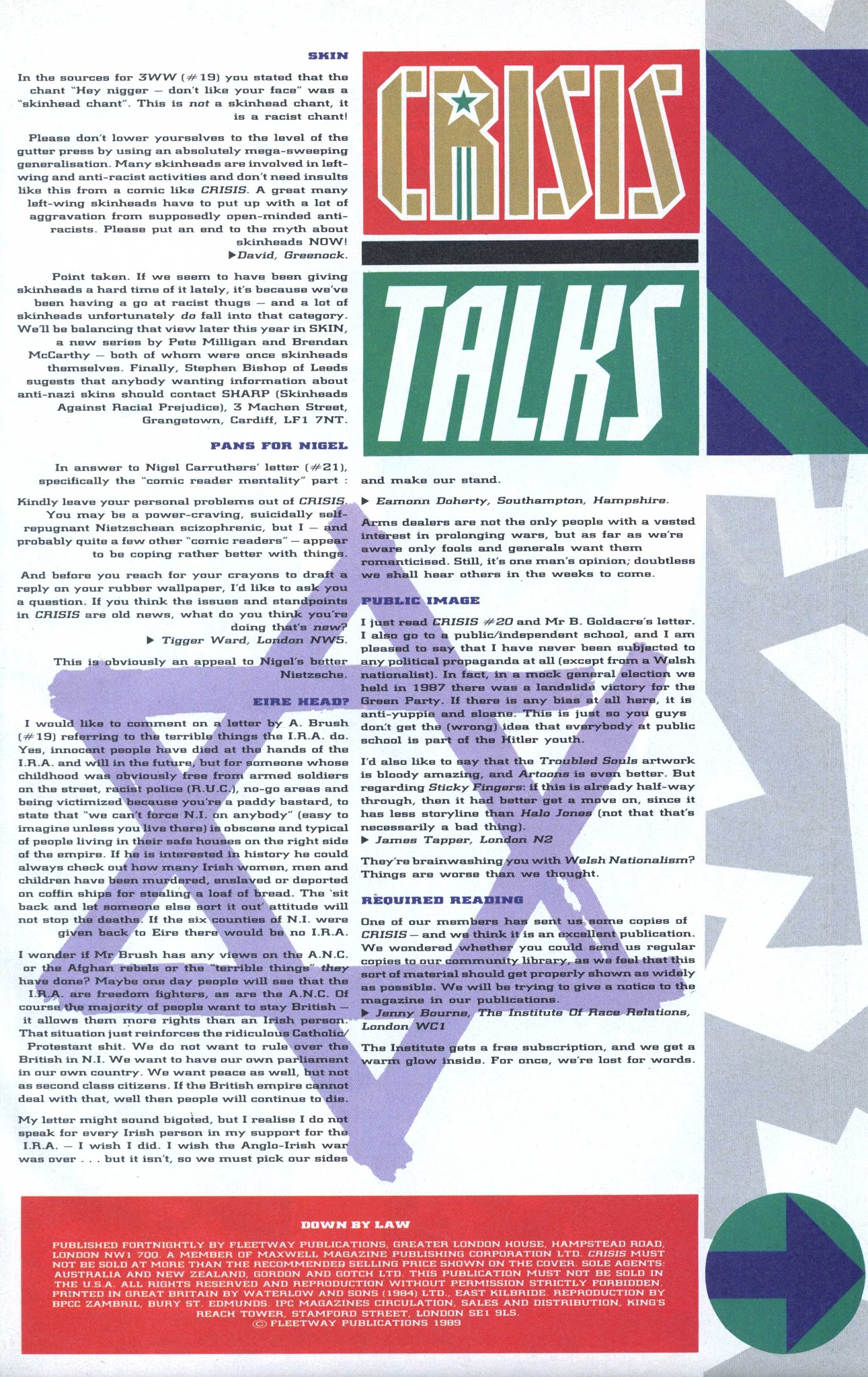 Read online Crisis comic -  Issue #24 - 31