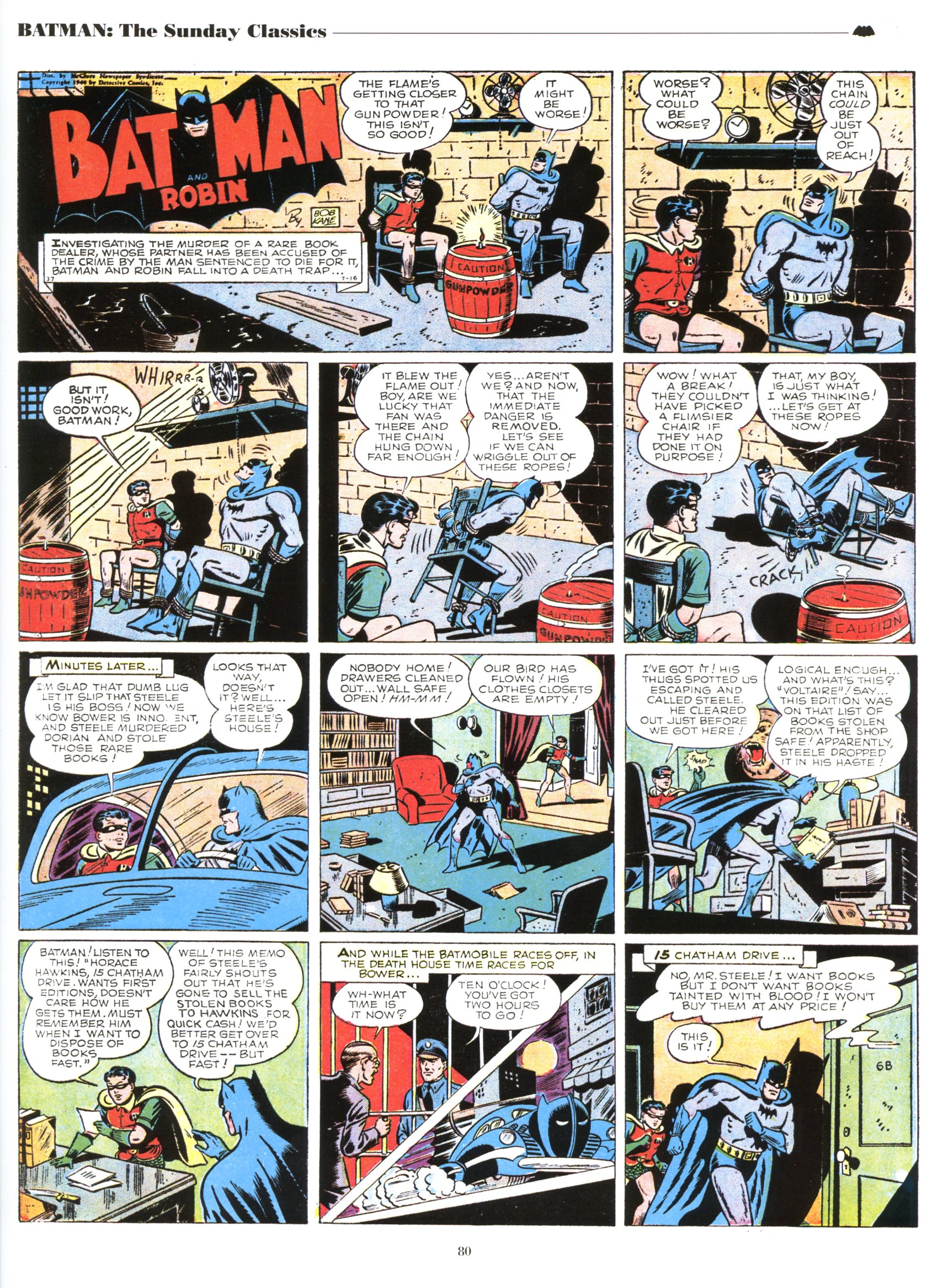 Read online Batman: The Sunday Classics comic -  Issue # TPB - 86
