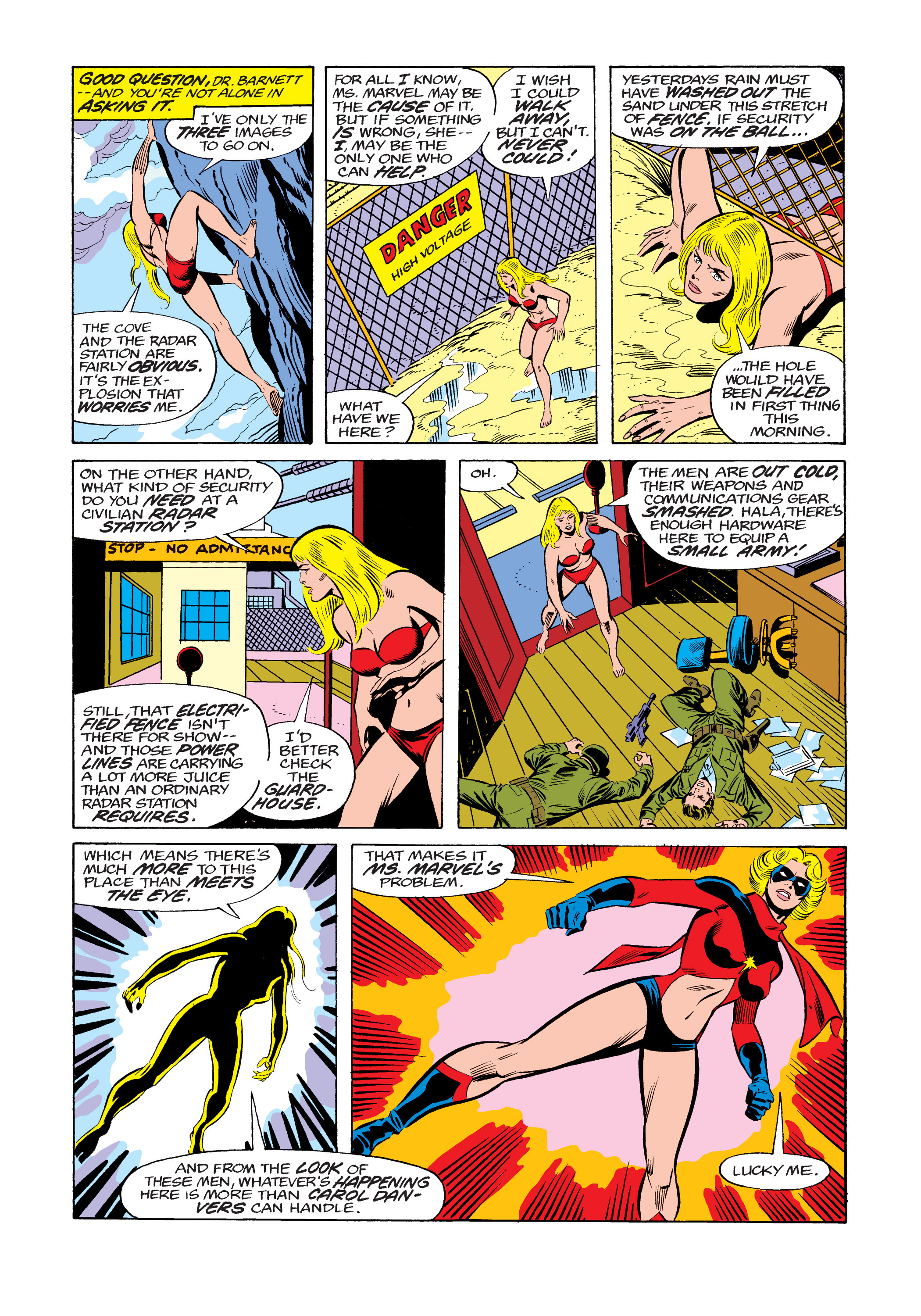 Read online Ms. Marvel (1977) comic -  Issue #8 - 10