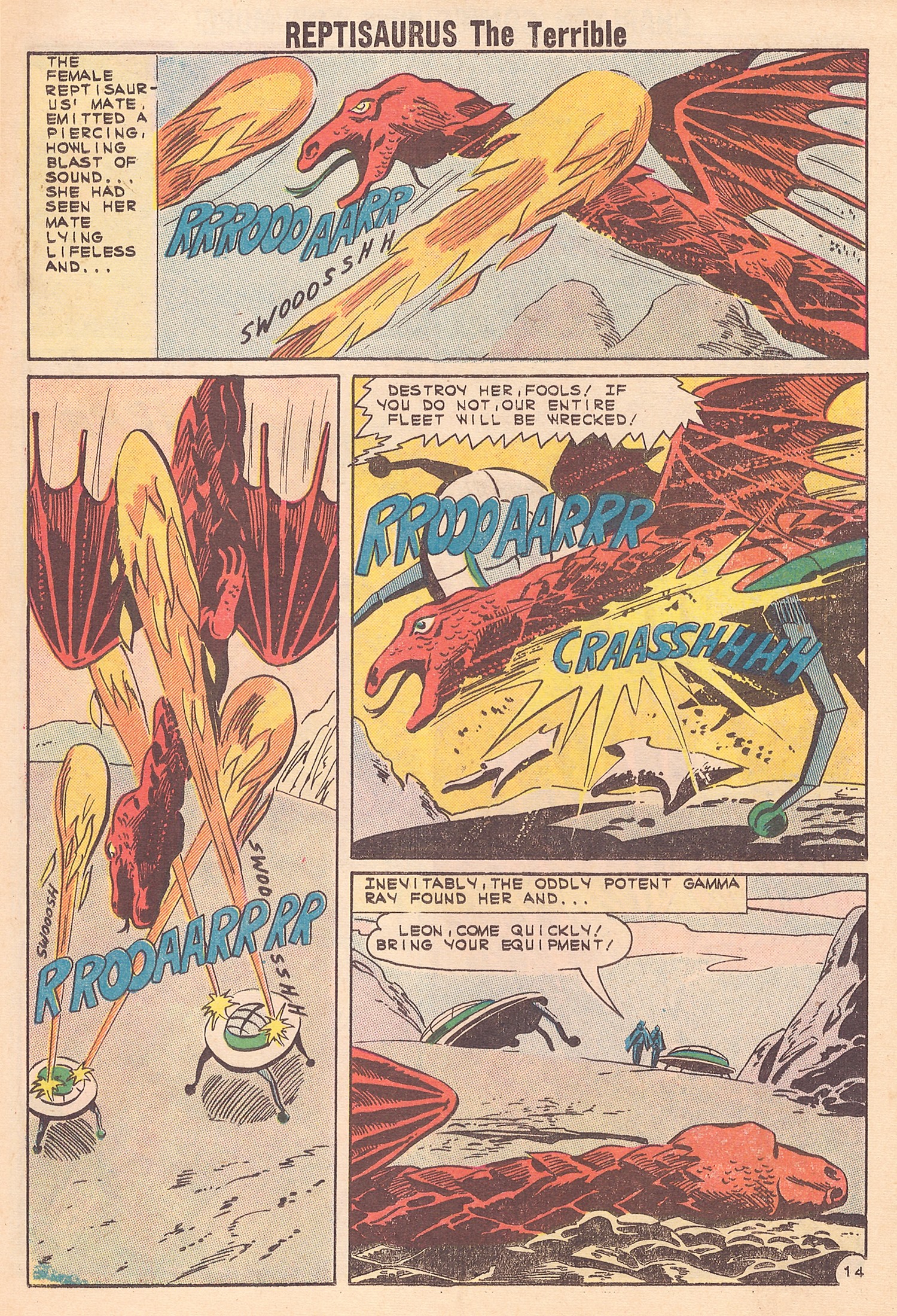 Read online Reptisaurus comic -  Issue #3 - 18