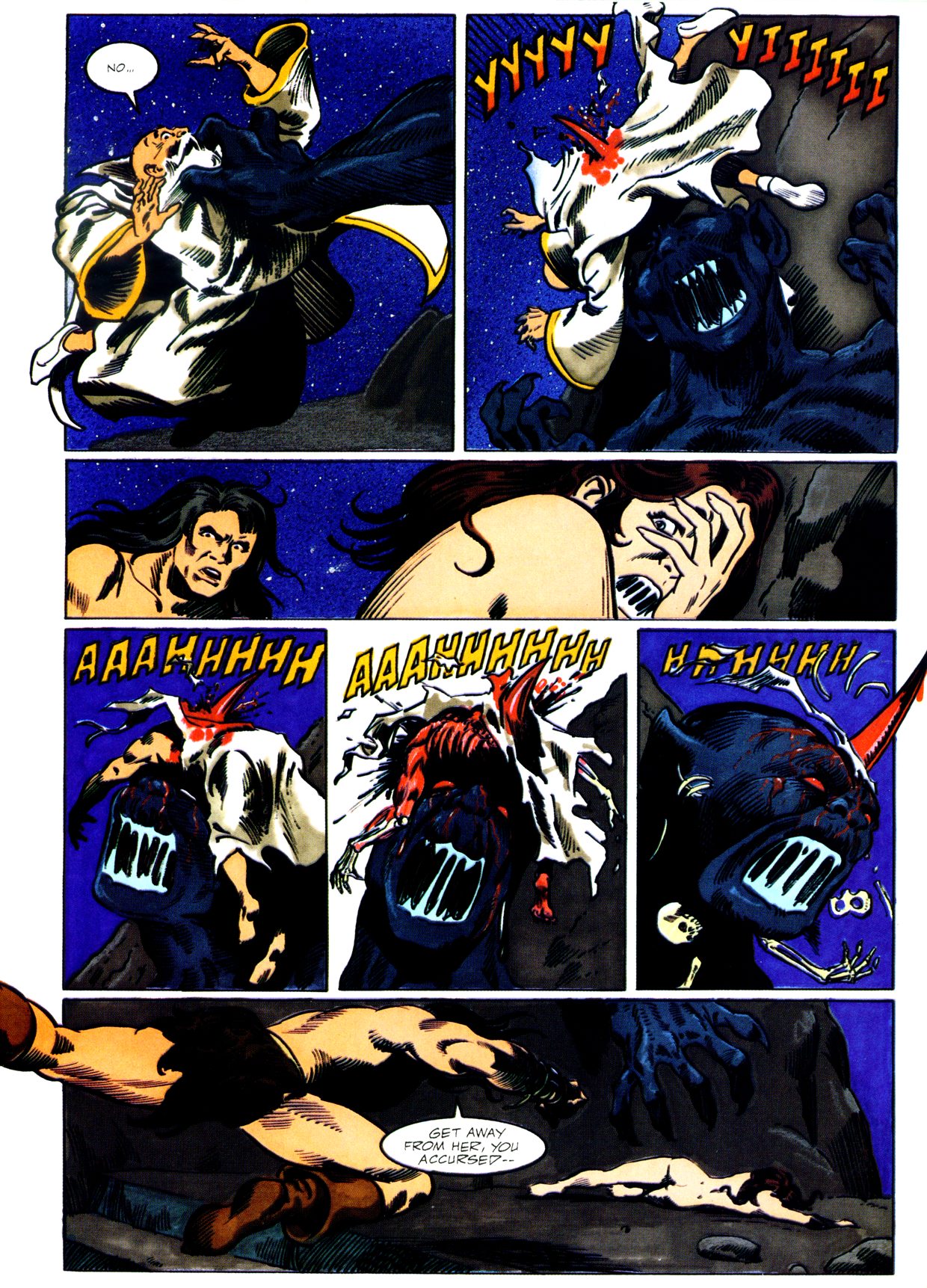 Read online Marvel Graphic Novel comic -  Issue #59 - Conan - The Horn of Azoth - 54