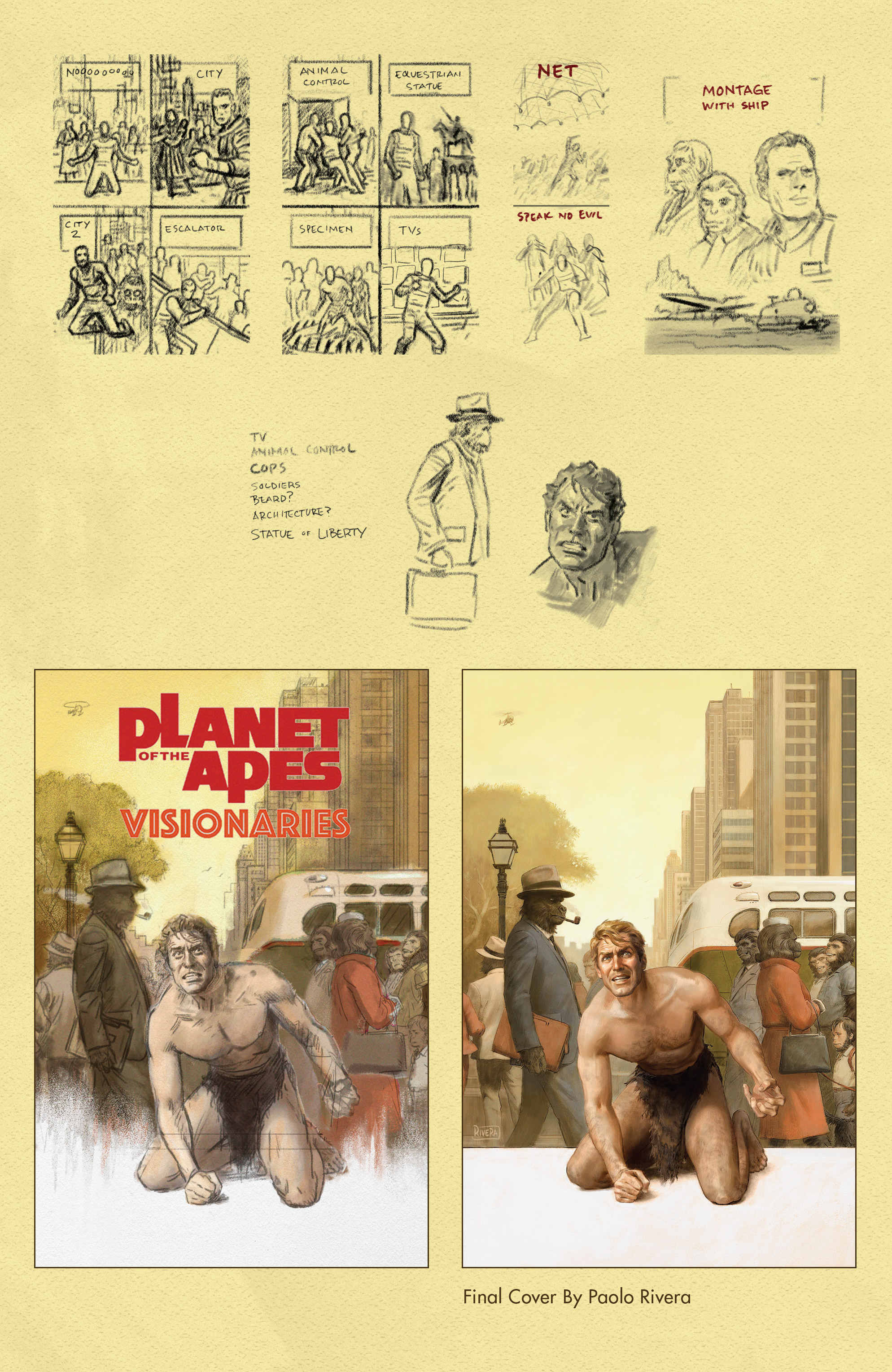 Read online Planet of the Apes Visionaries comic -  Issue # TPB - 126