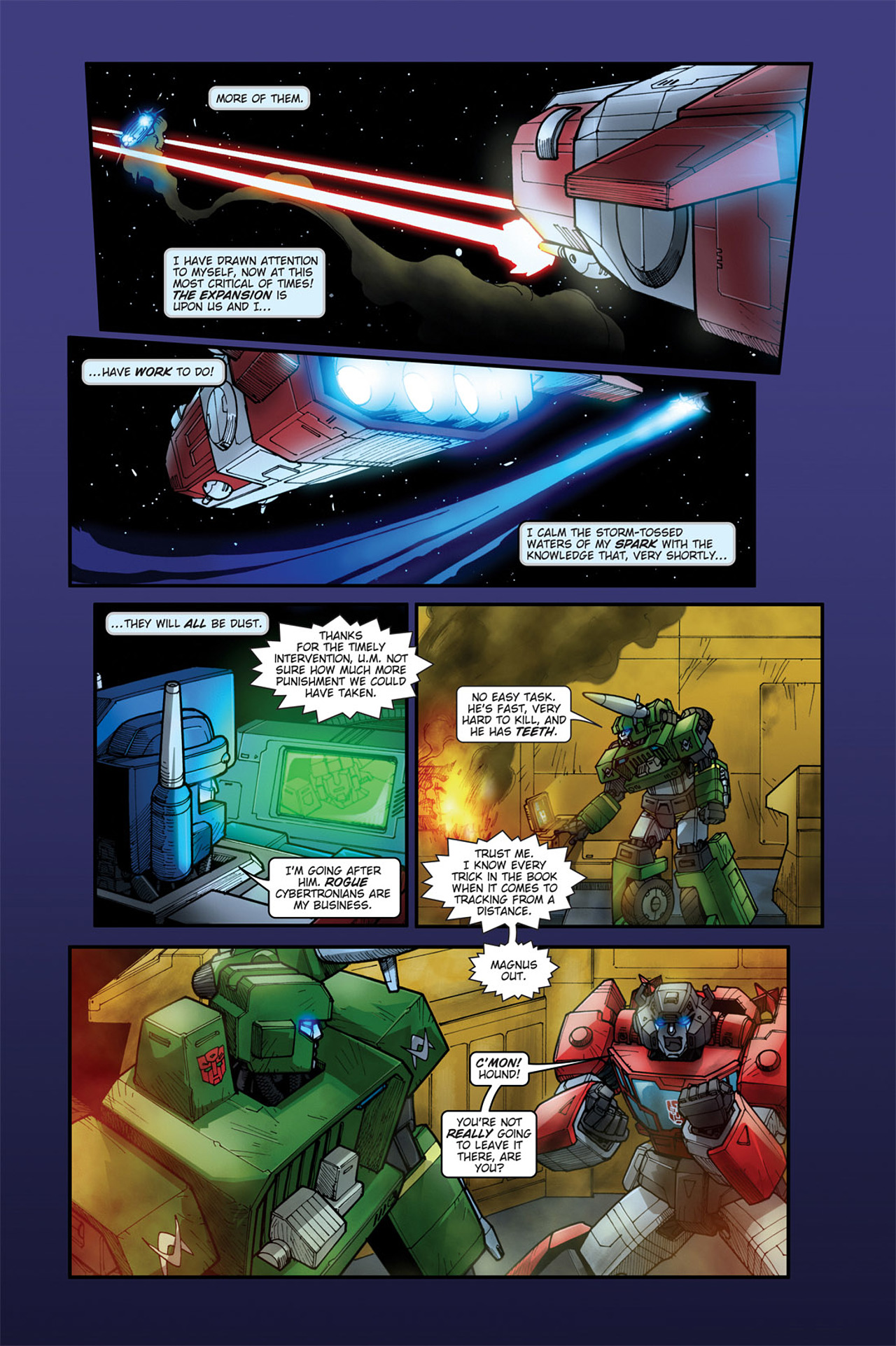 Read online Transformers Spotlight: Cyclonus comic -  Issue # Full - 17