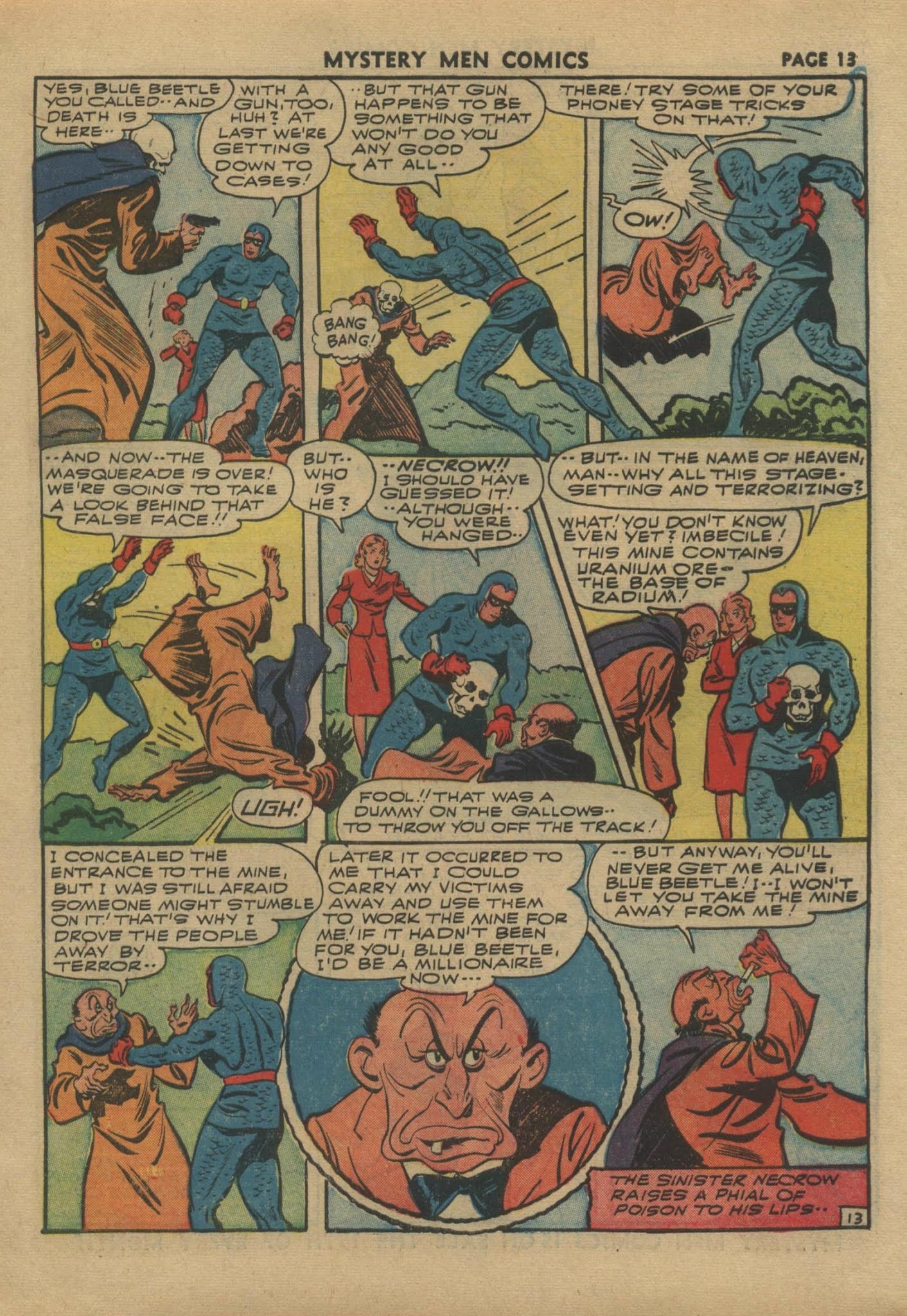 Read online Mystery Men Comics comic -  Issue #30 - 15
