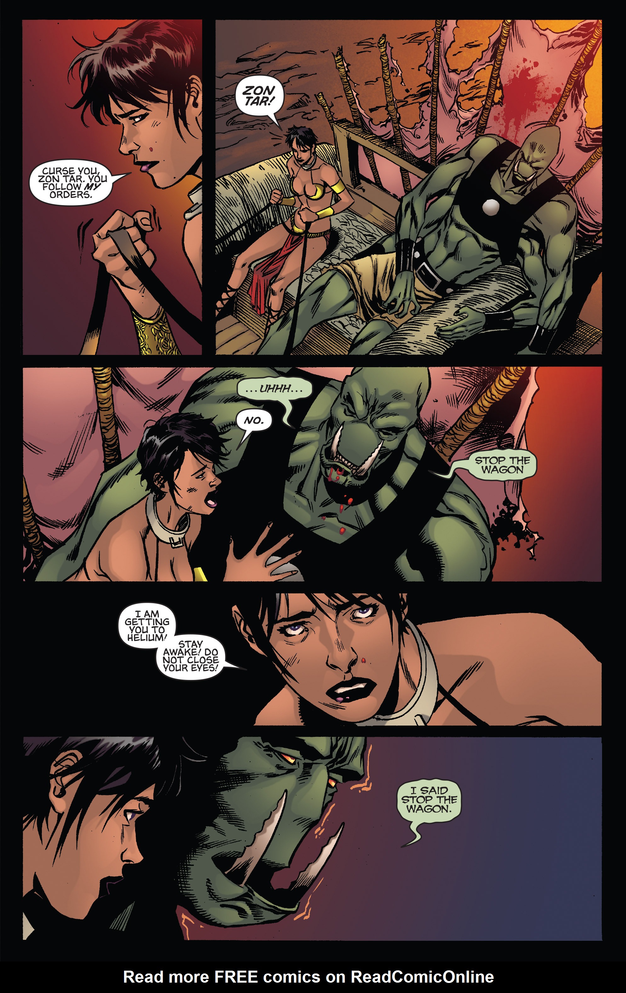 Read online Dejah Thoris and the Green Men of Mars comic -  Issue #12 - 19