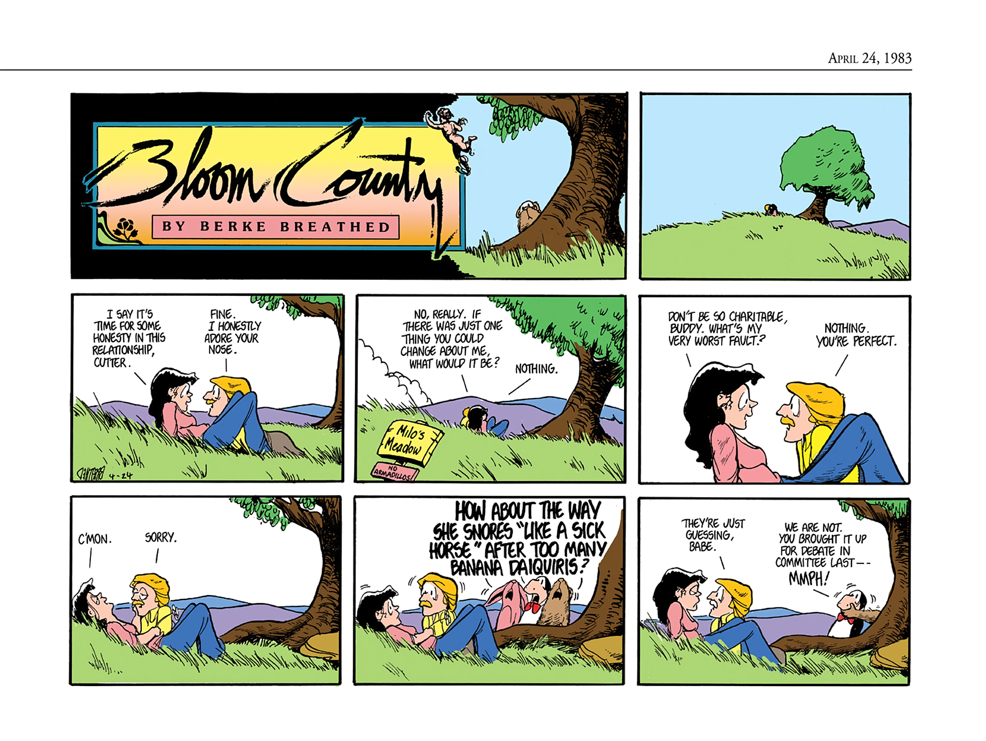 Read online The Bloom County Digital Library comic -  Issue # TPB 3 (Part 2) - 25