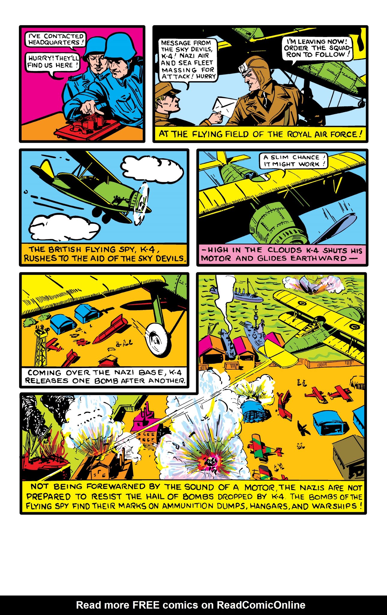 Read online Daring Mystery Comics comic -  Issue #5 - 19