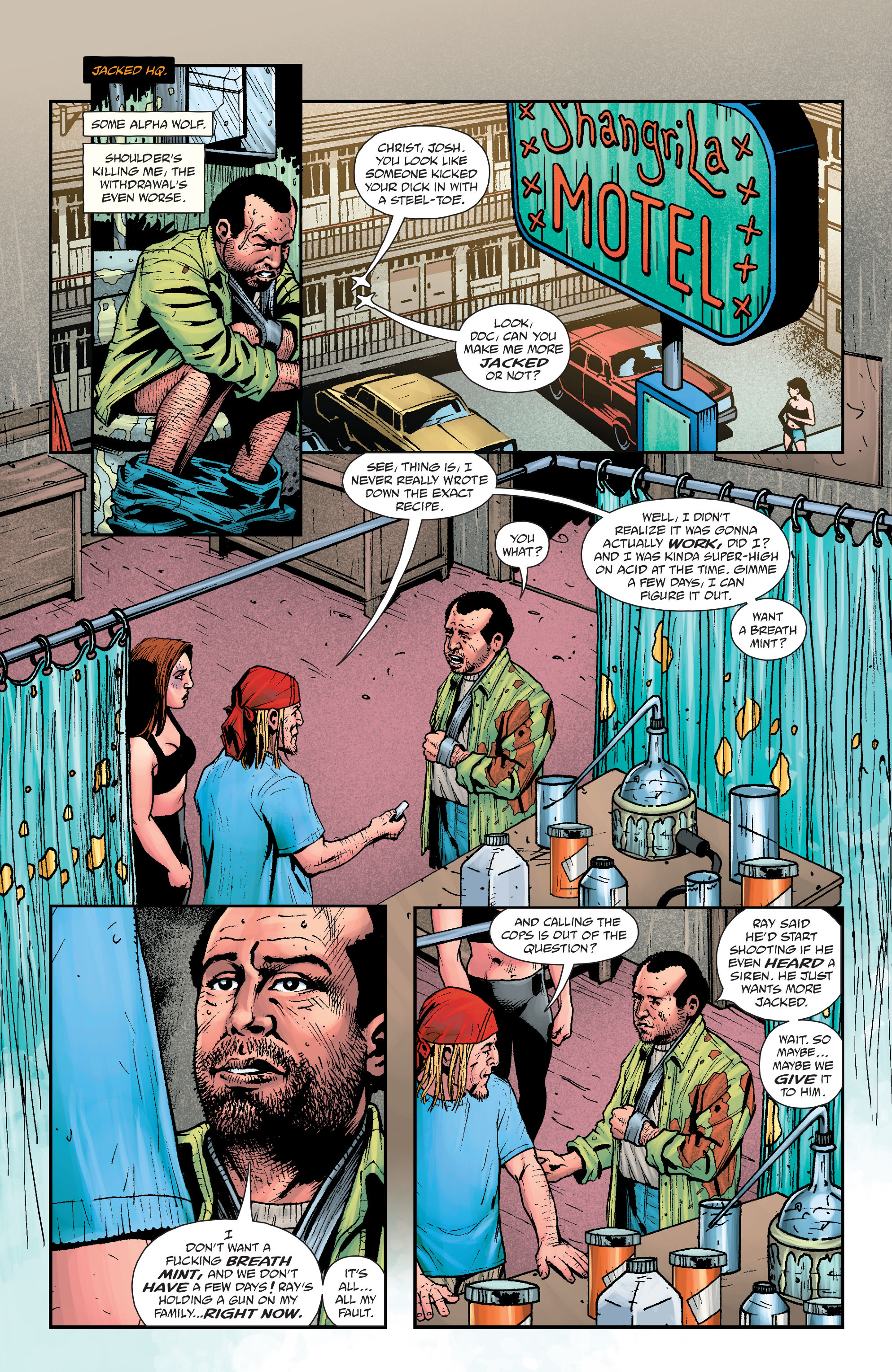 Read online Jacked comic -  Issue #6 - 3