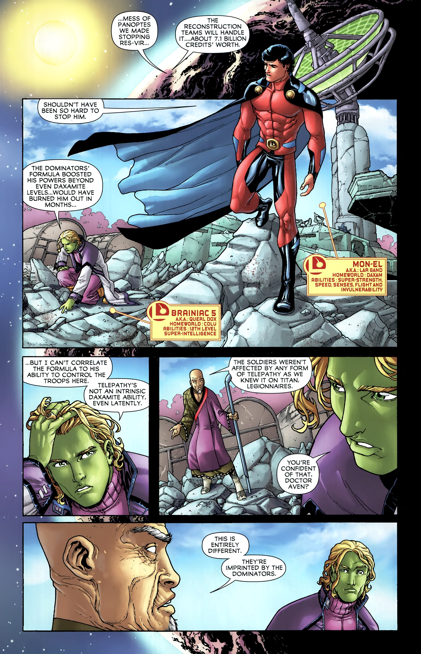 Read online Legion of Super-Heroes (2011) comic -  Issue #6 - 11