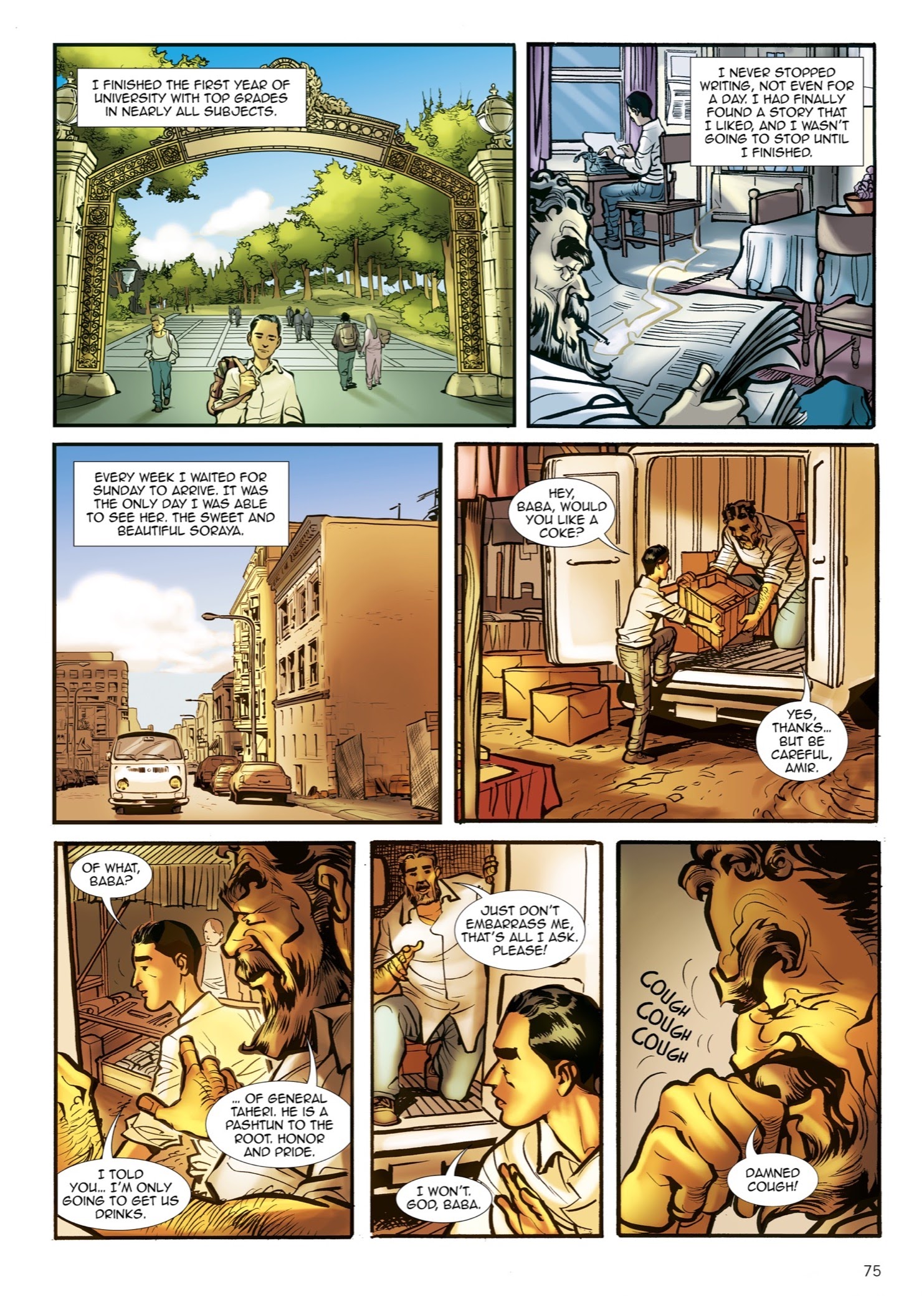 Read online The Kite Runner comic -  Issue # TPB - 76