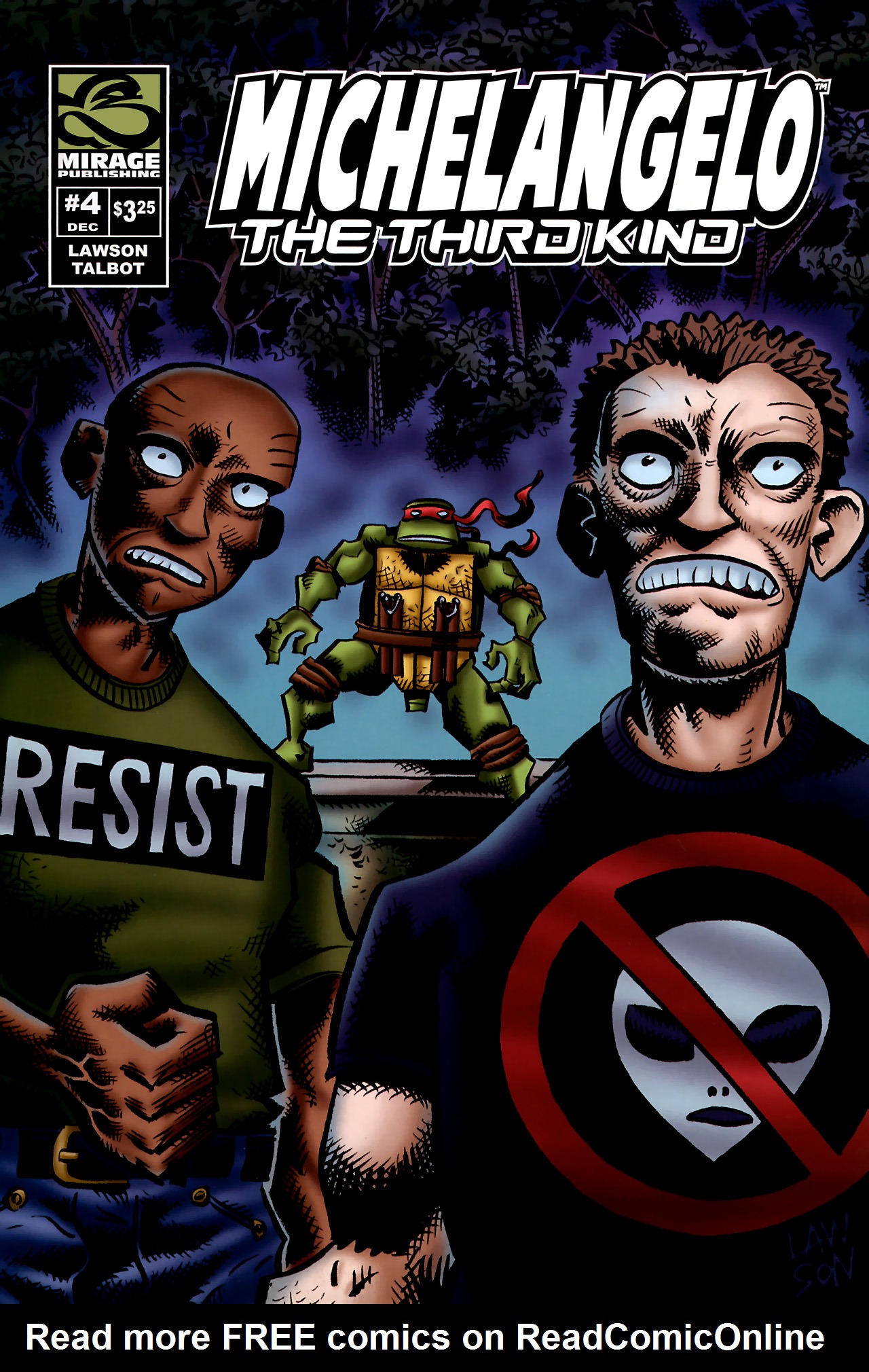 Read online Michelangelo The Third Kind comic -  Issue #4 - 1