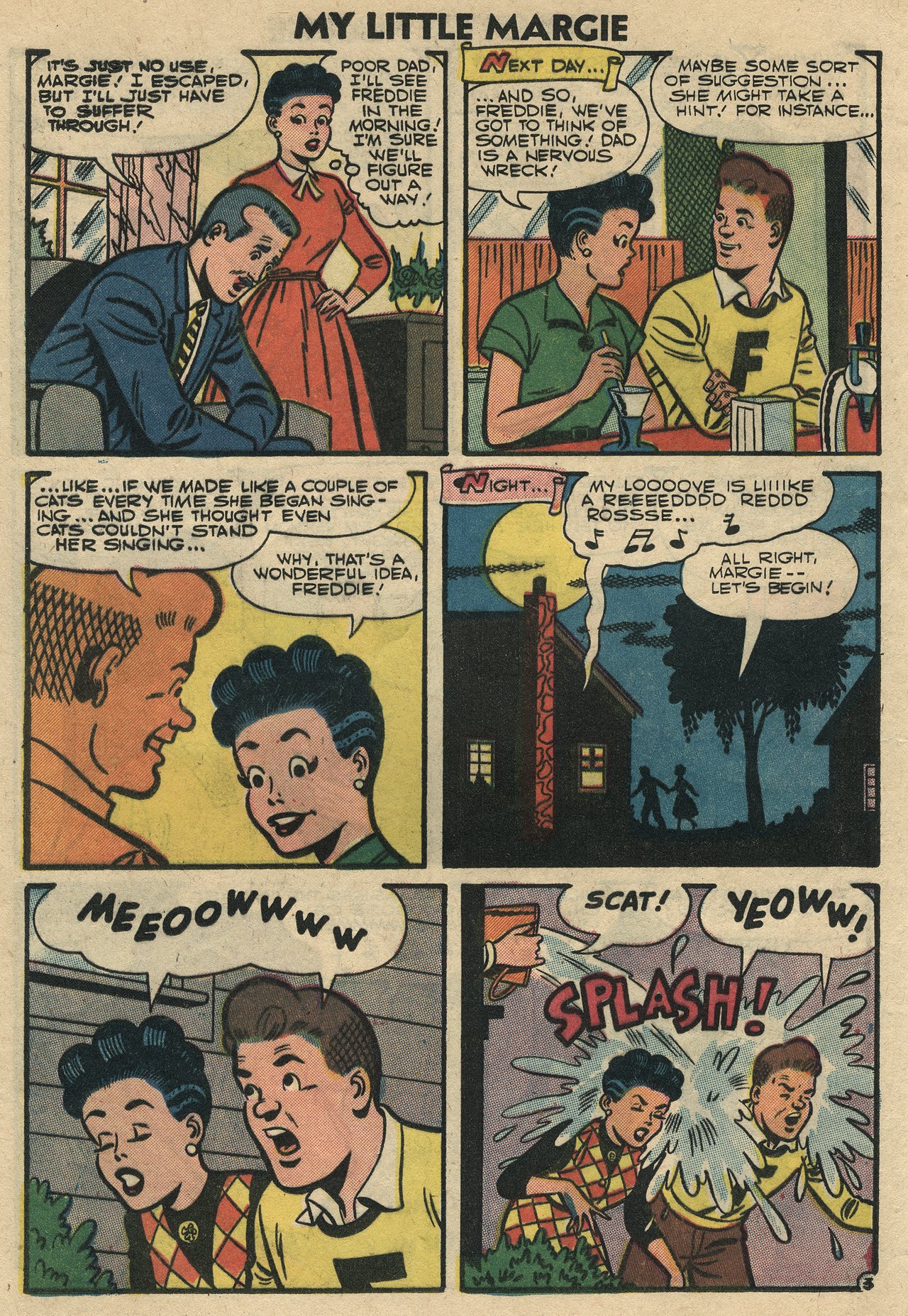 Read online My Little Margie (1954) comic -  Issue #17 - 12
