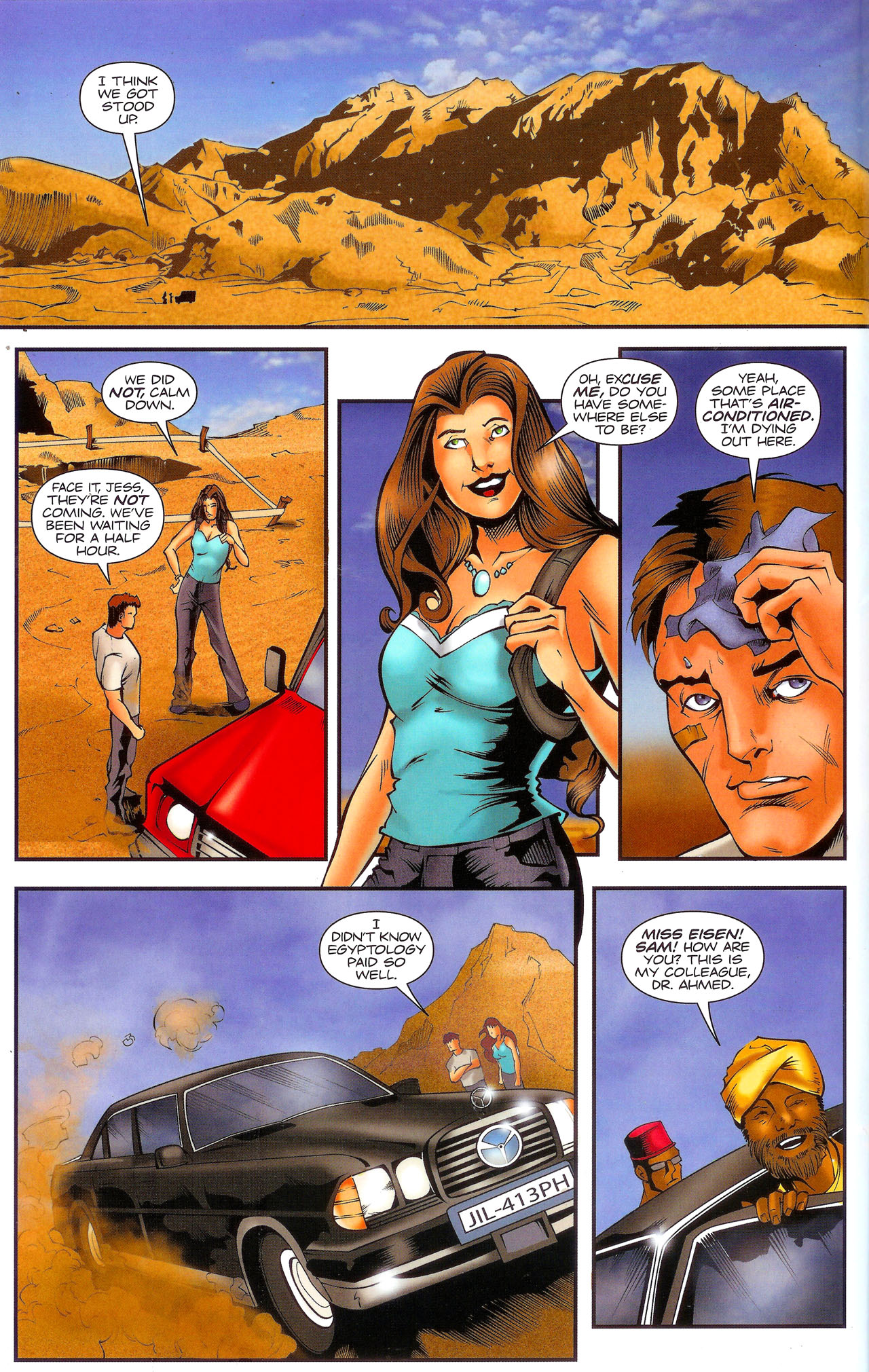 Read online Legend of Isis comic -  Issue #4 - 11