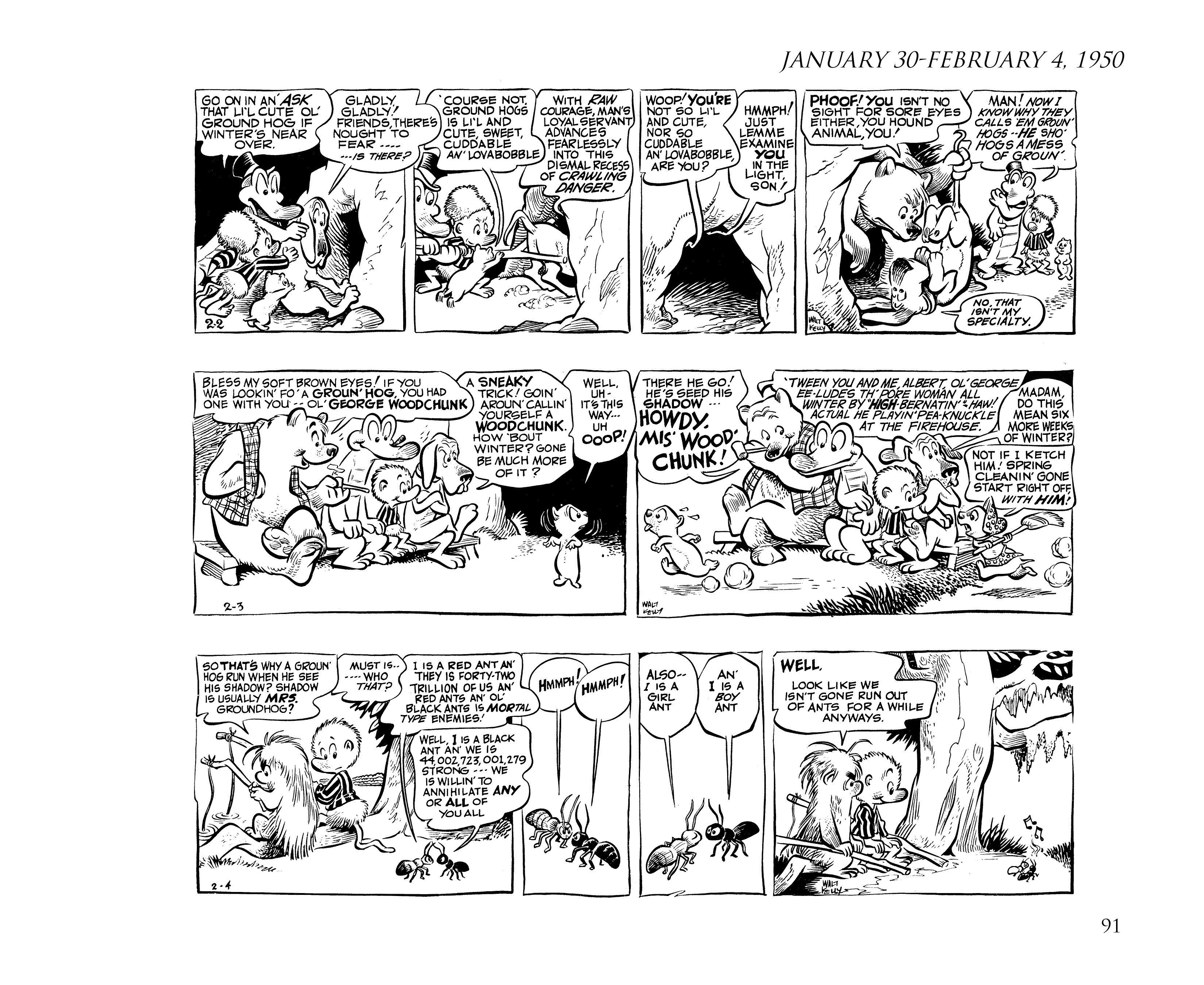 Read online Pogo by Walt Kelly: The Complete Syndicated Comic Strips comic -  Issue # TPB 1 (Part 2) - 9