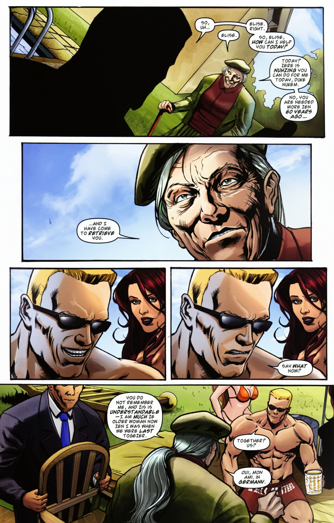 Read online Duke Nukem: Glorious Bastard comic -  Issue #1 - 14