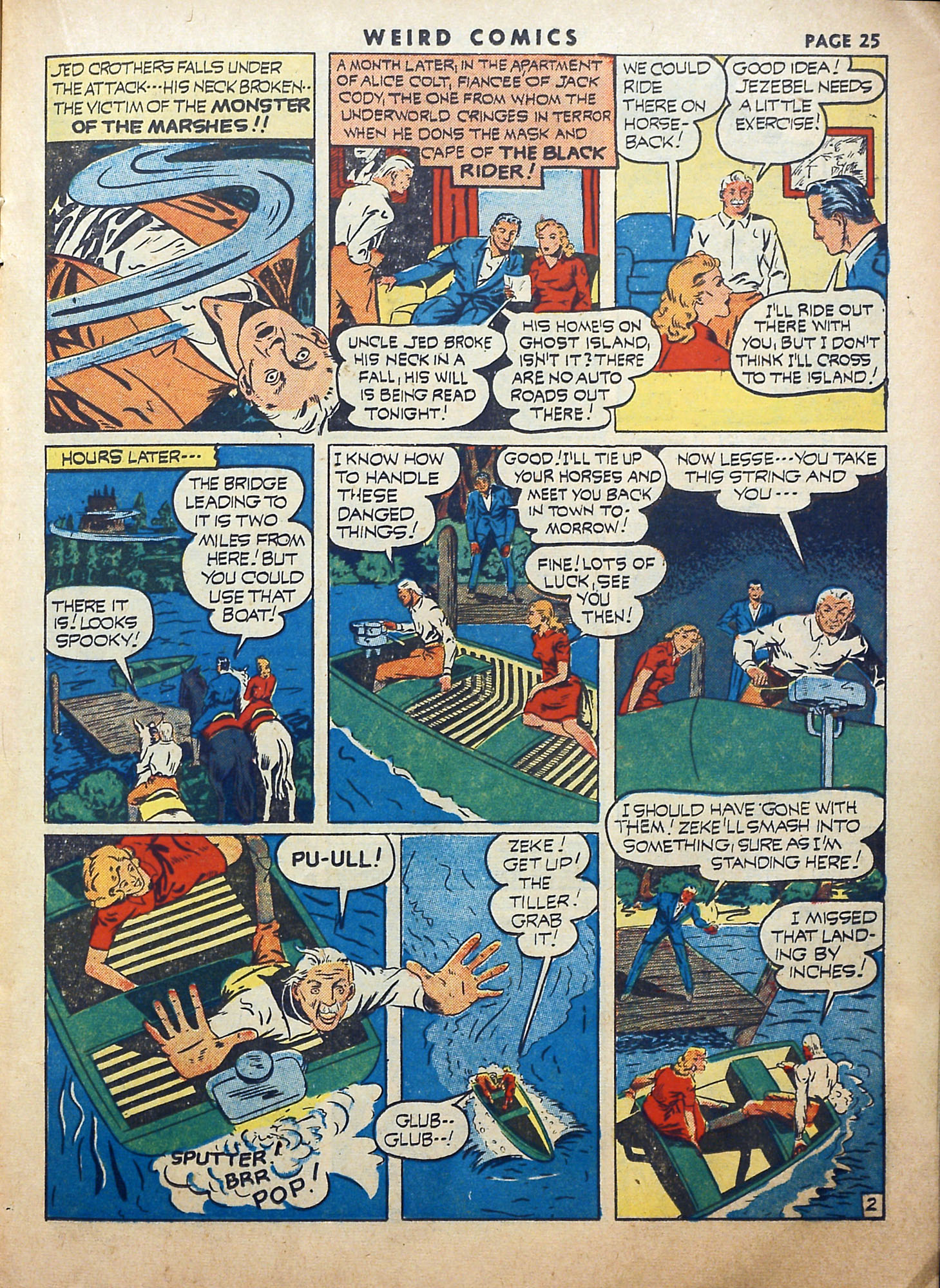 Read online Weird Comics comic -  Issue #20 - 27