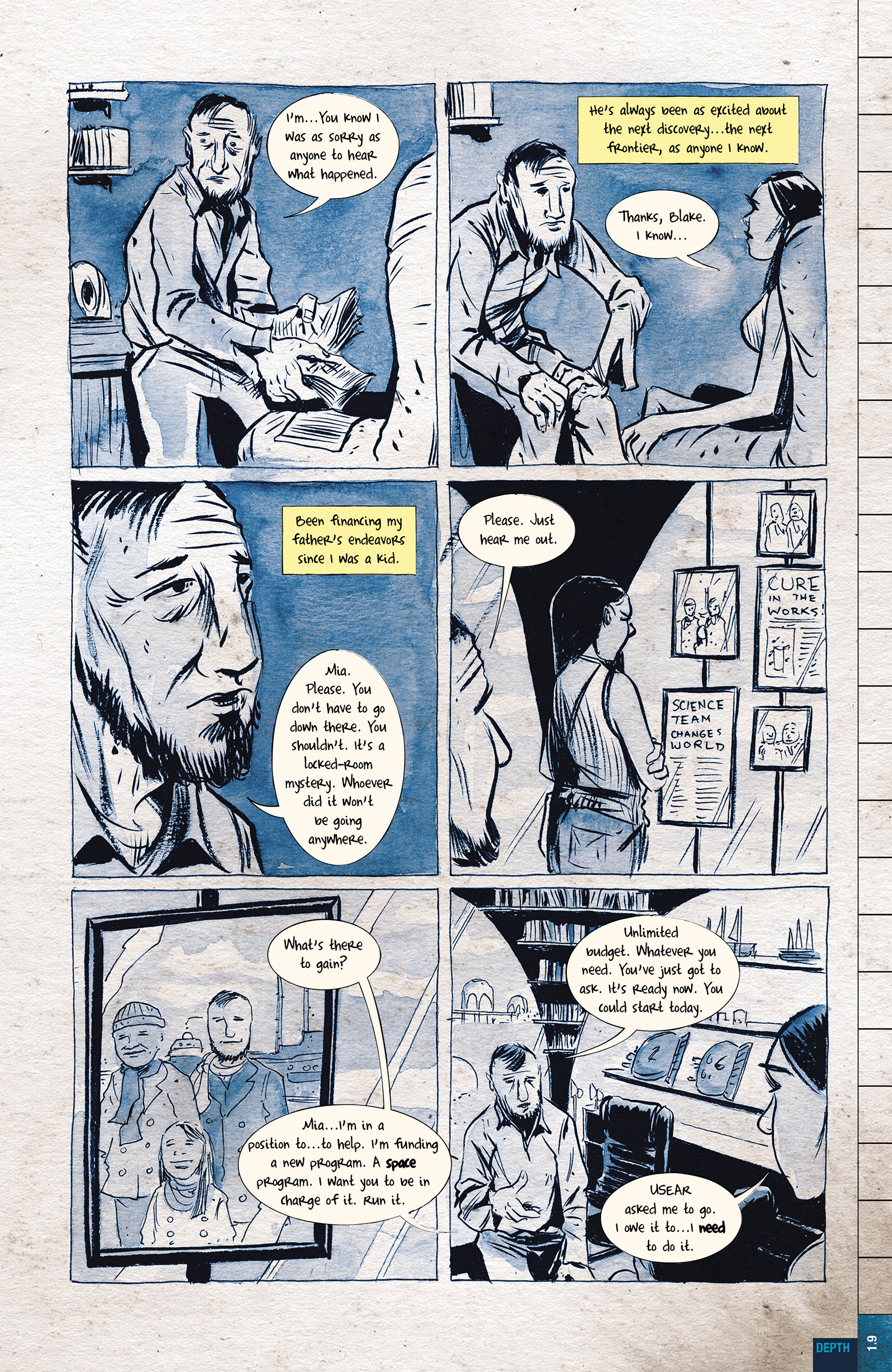 Read online Dept. H comic -  Issue #1 - 11