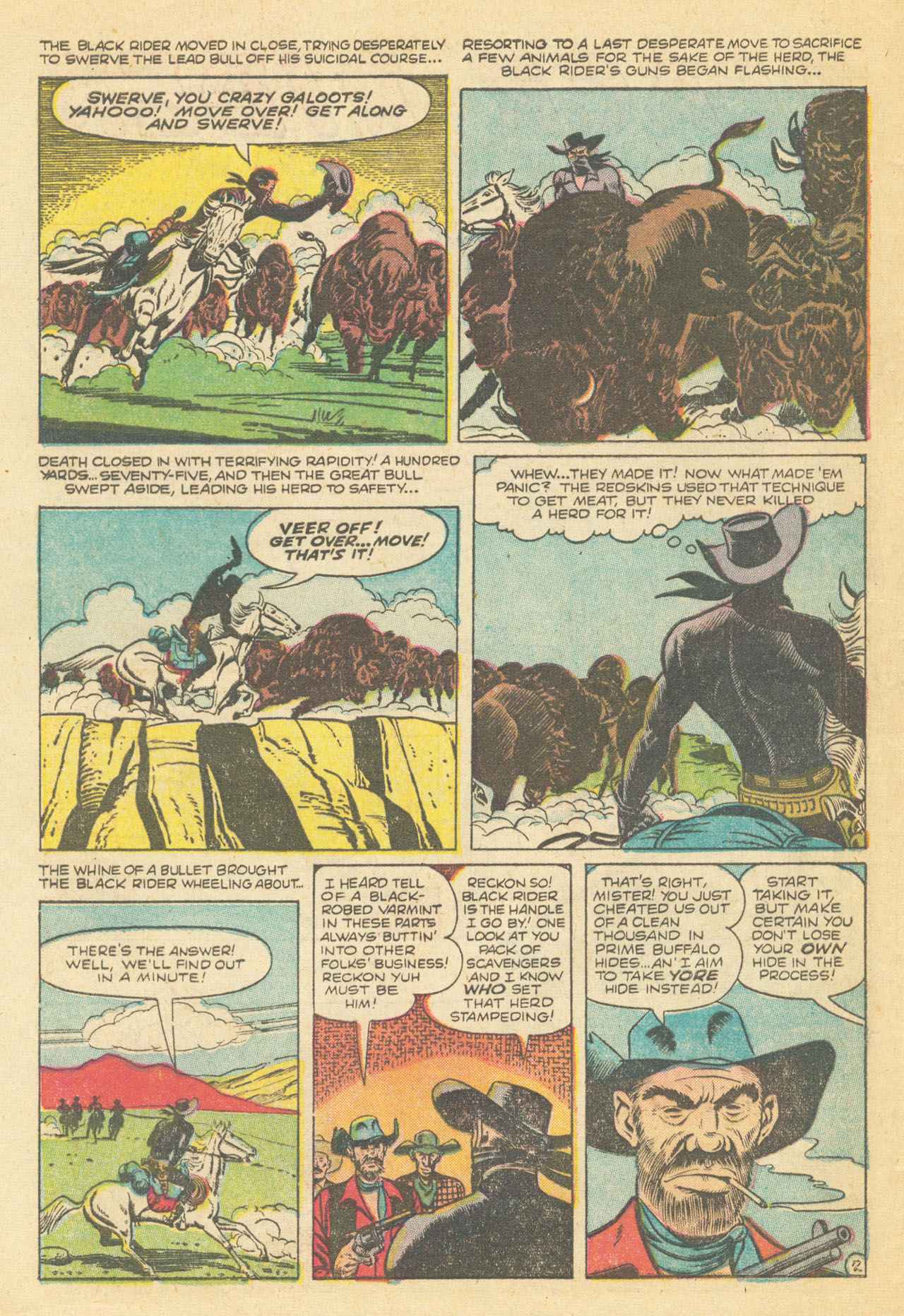 Read online Western Tales of Black Rider comic -  Issue #28 - 28