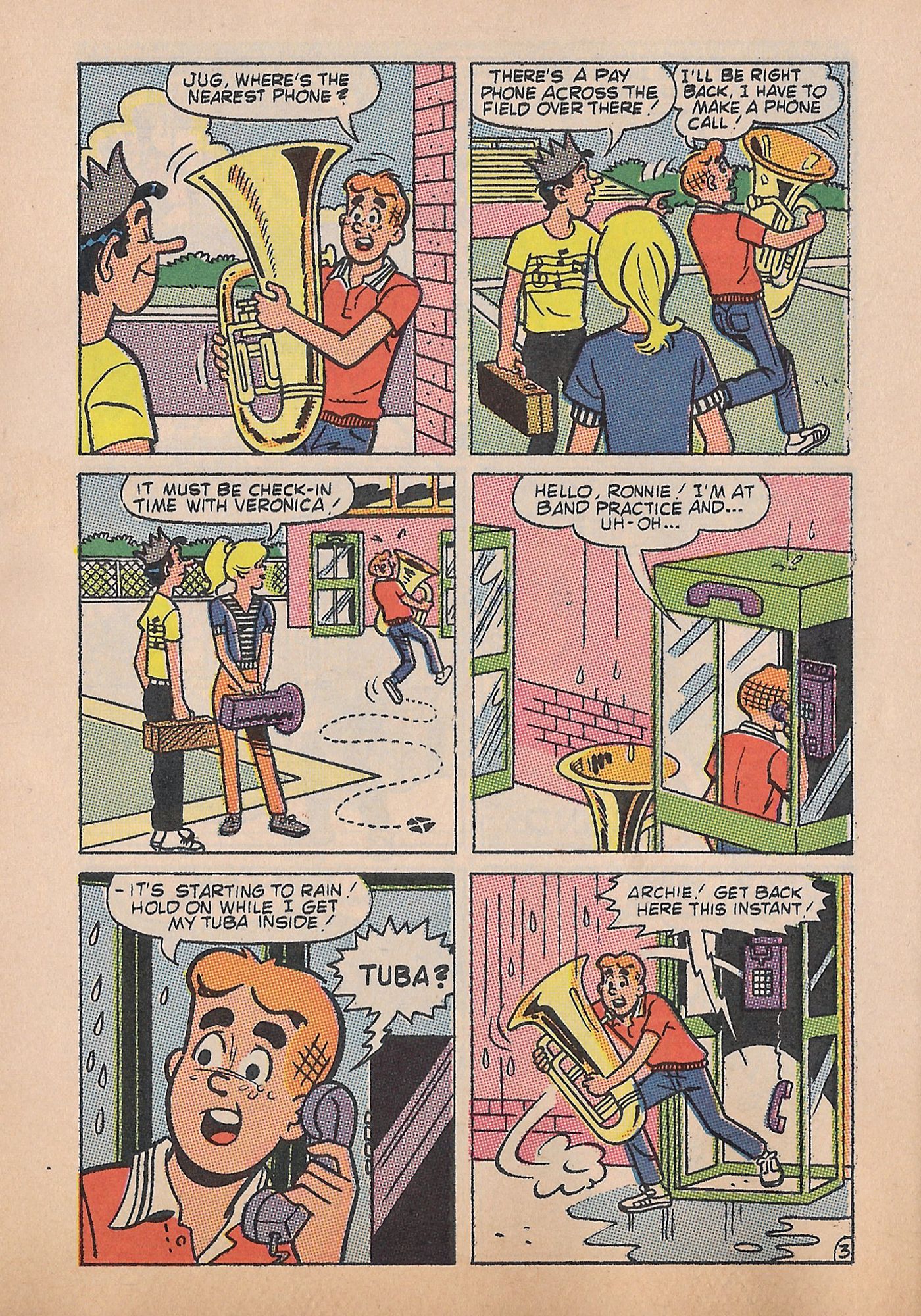 Read online Betty and Veronica Digest Magazine comic -  Issue #51 - 55