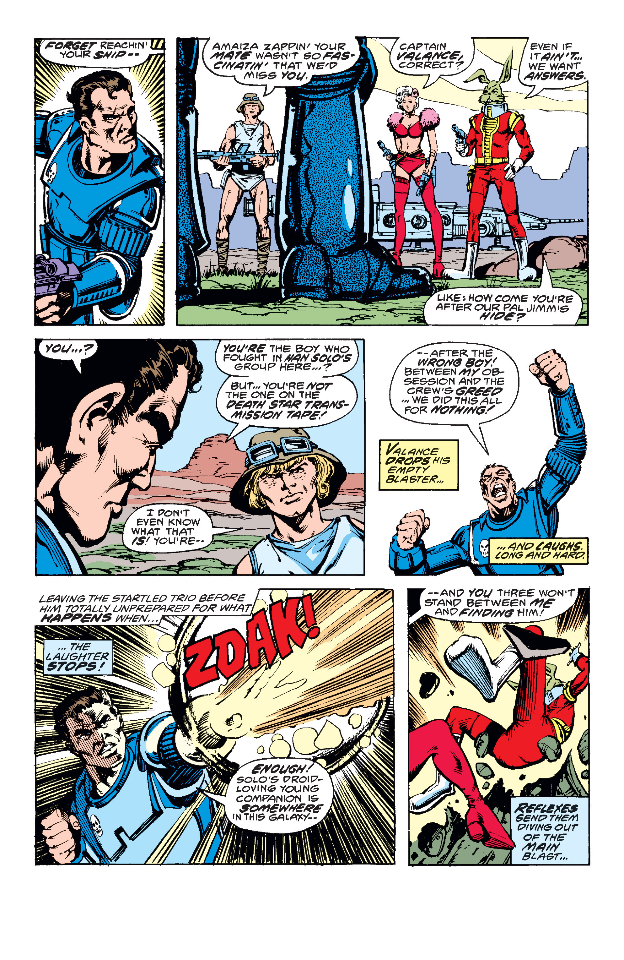 Read online Star Wars (1977) comic -  Issue #16 - 17