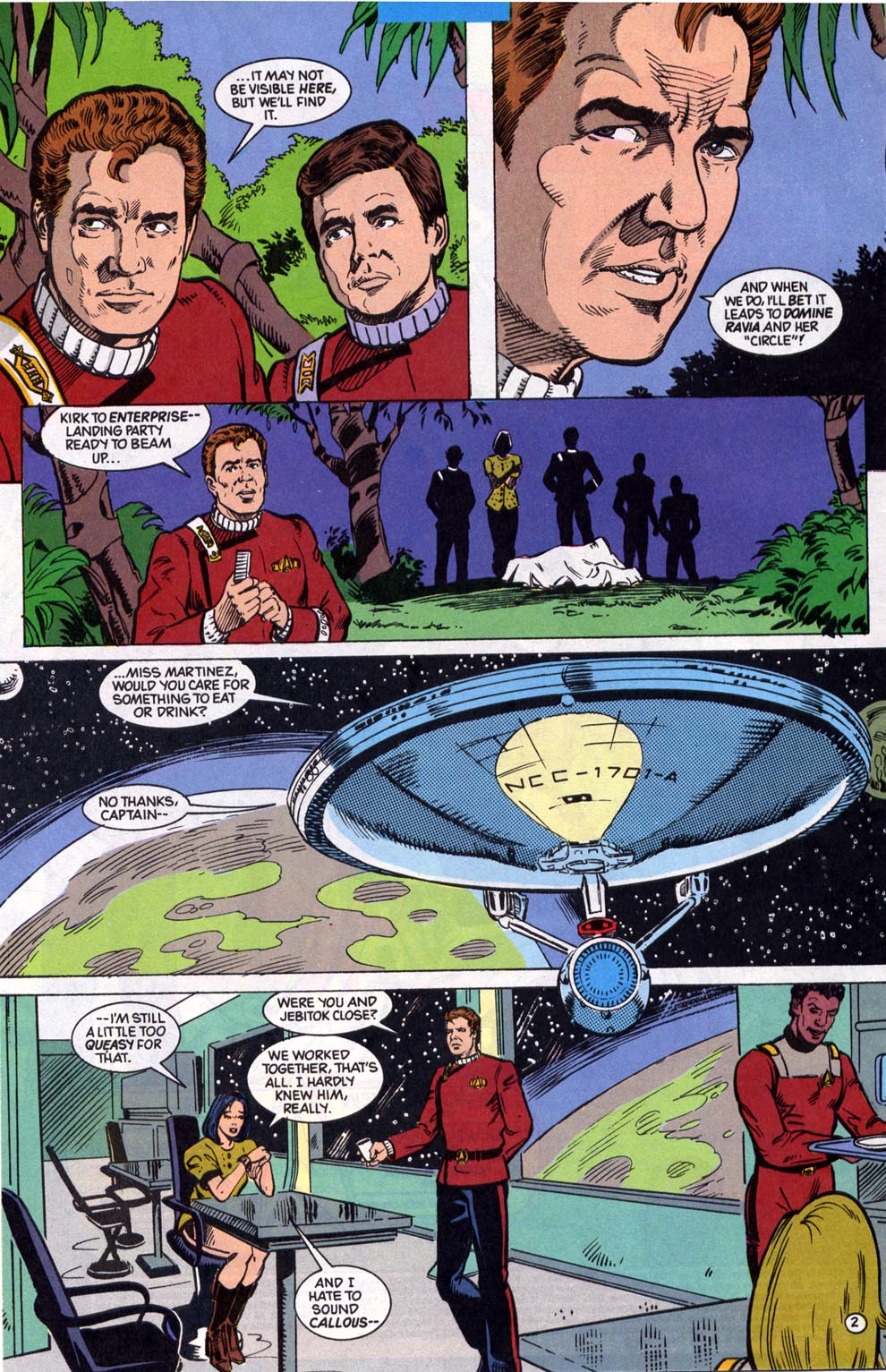 Read online Star Trek (1989) comic -  Issue #24 - 3