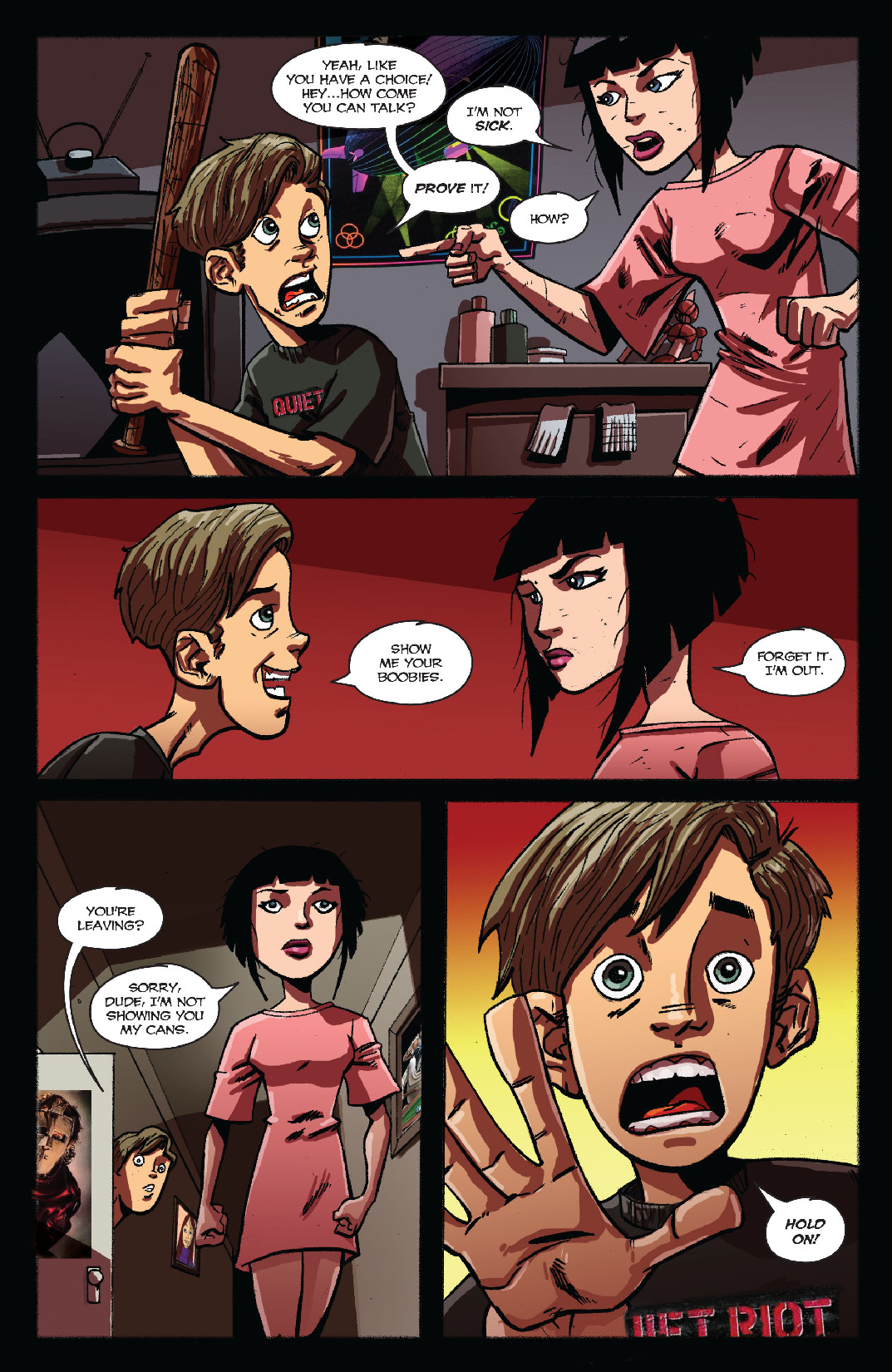 Read online Alpha Girl comic -  Issue #3 - 4