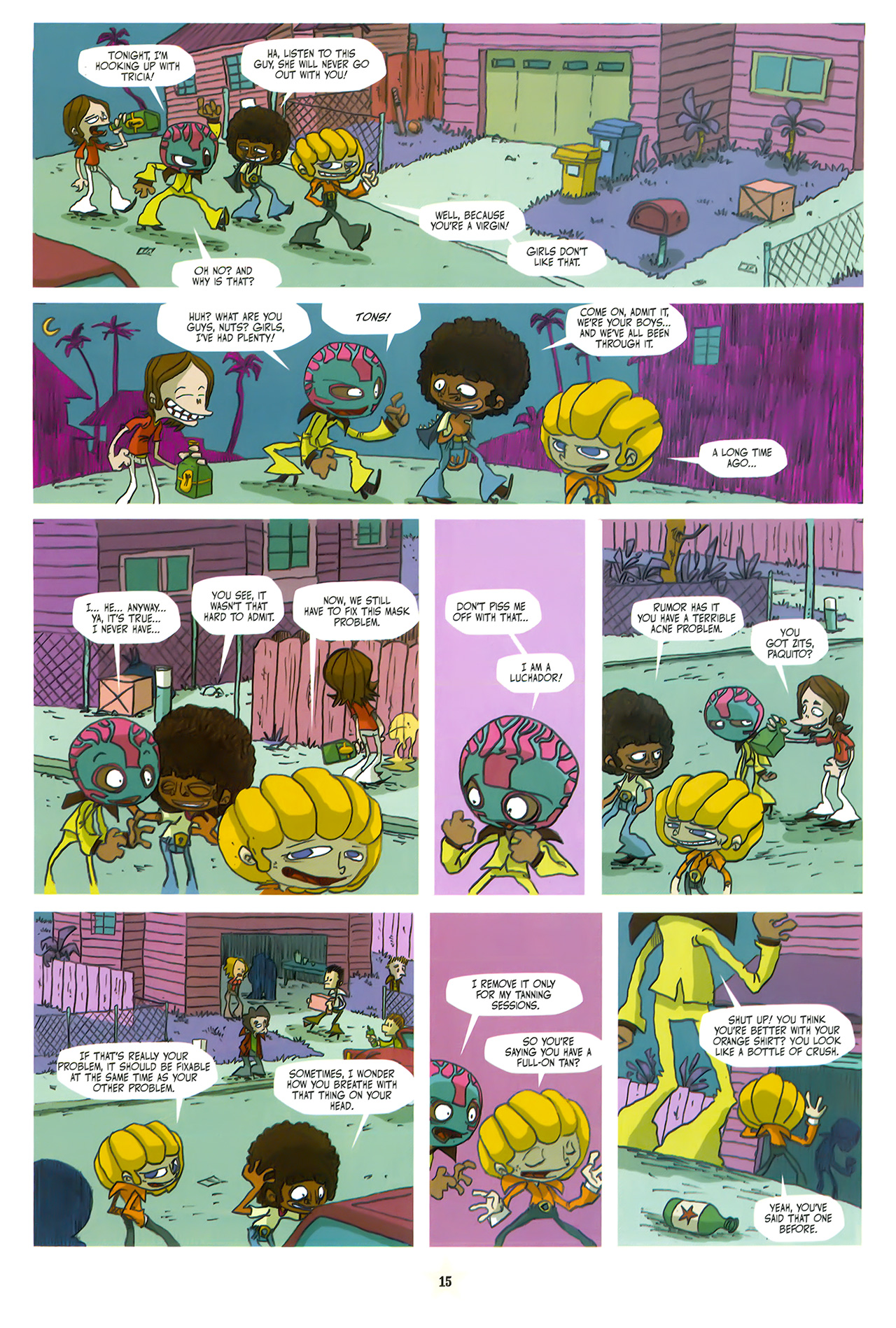 Read online Lucha Libre comic -  Issue #6 - 17