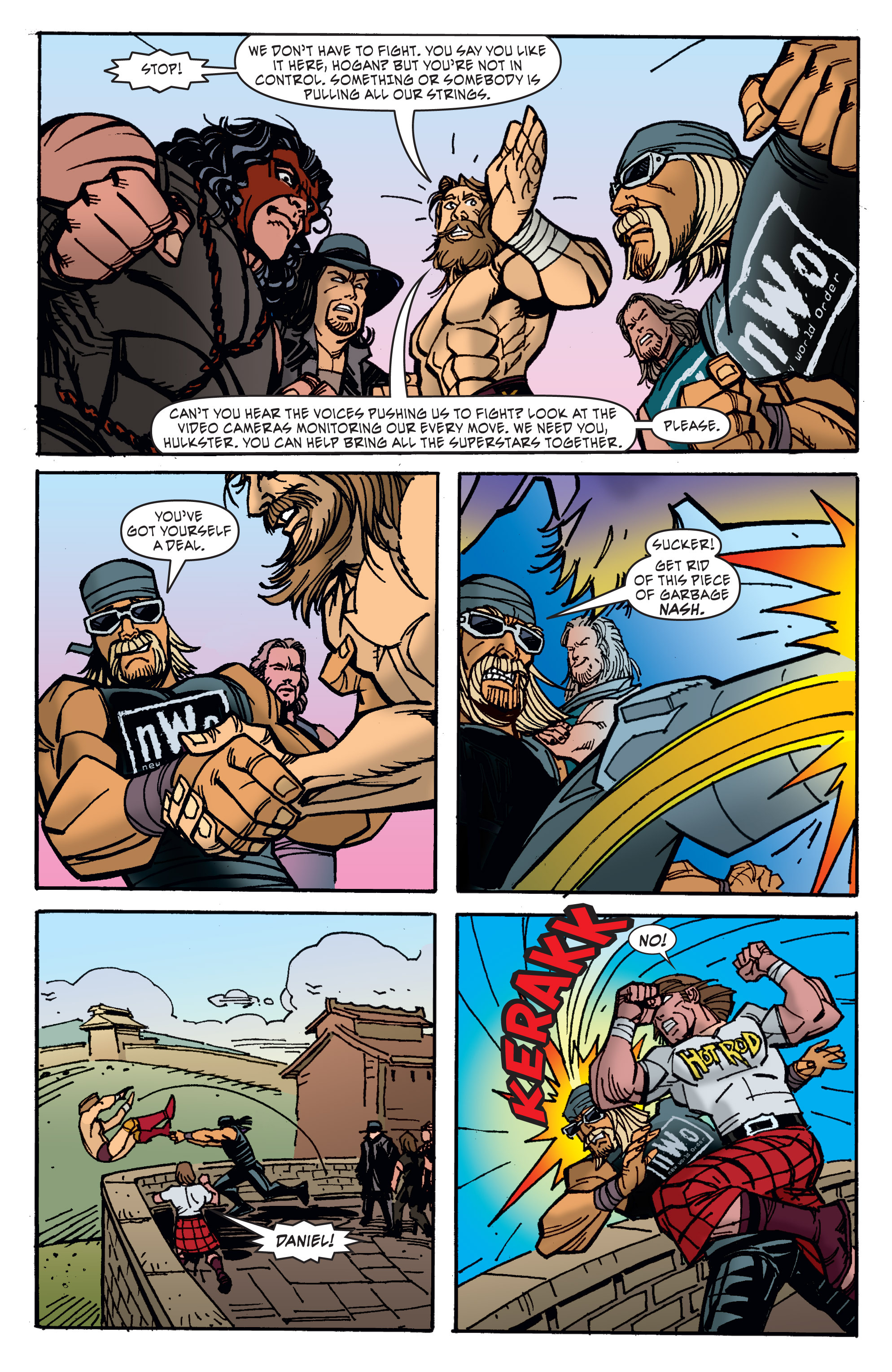 Read online WWE Superstars comic -  Issue #11 - 15