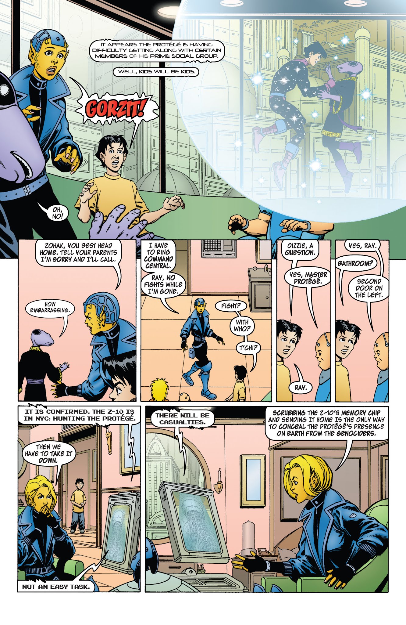 Read online Kid Kosmos comic -  Issue #5 - 16